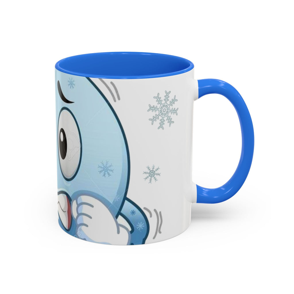 Smiley face  cold emoji  coffee mugs (11oz, 15oz) Printify
