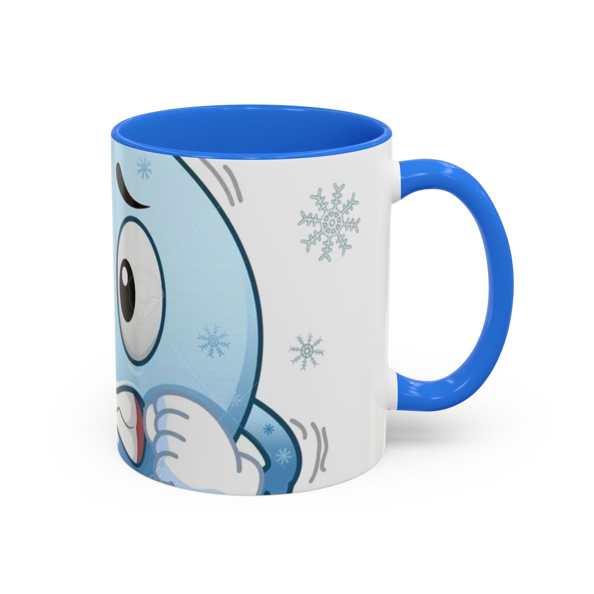 Smiley face  cold emoji  coffee mugs (11oz, 15oz) Printify