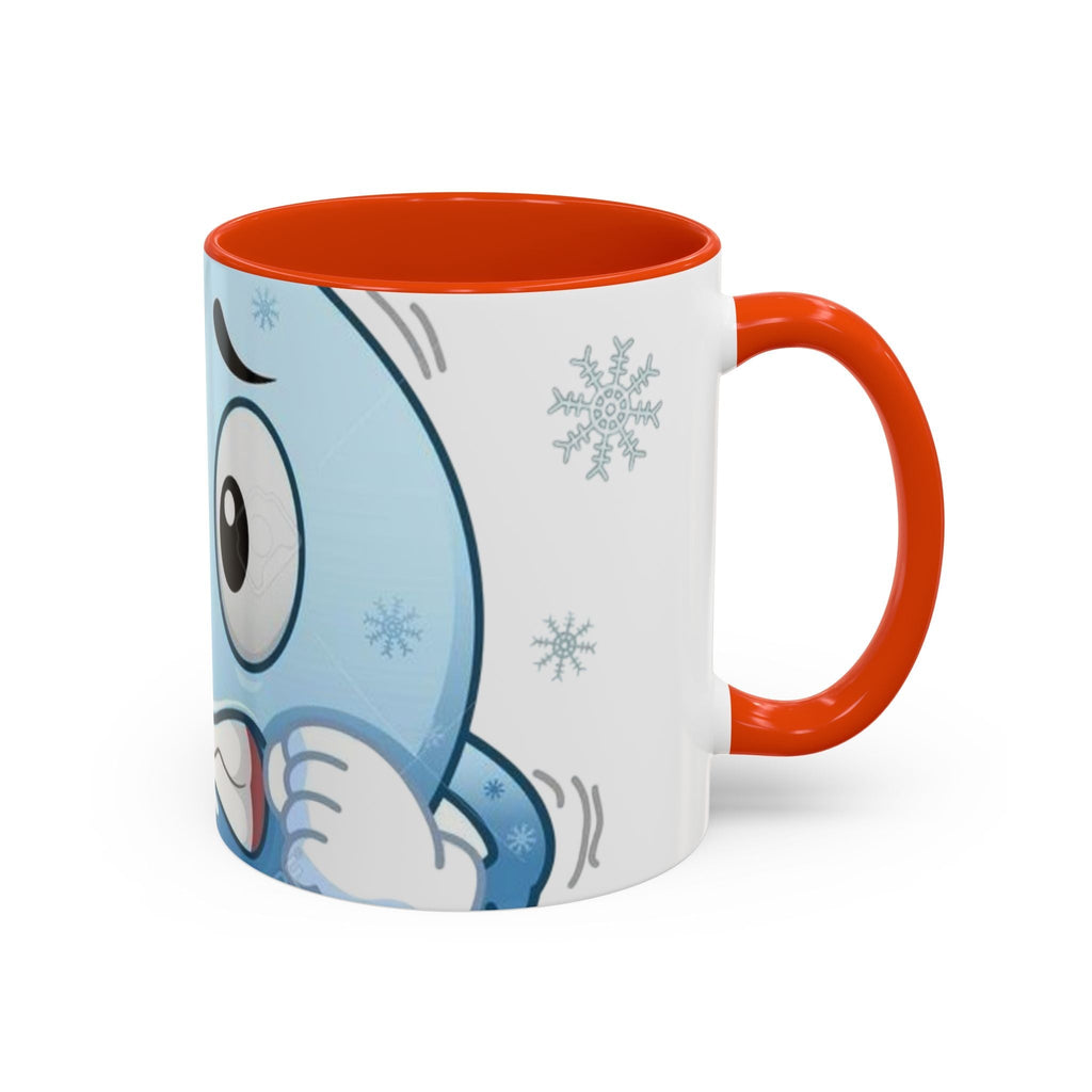 Smiley face  cold emoji  coffee mugs (11oz, 15oz) Printify