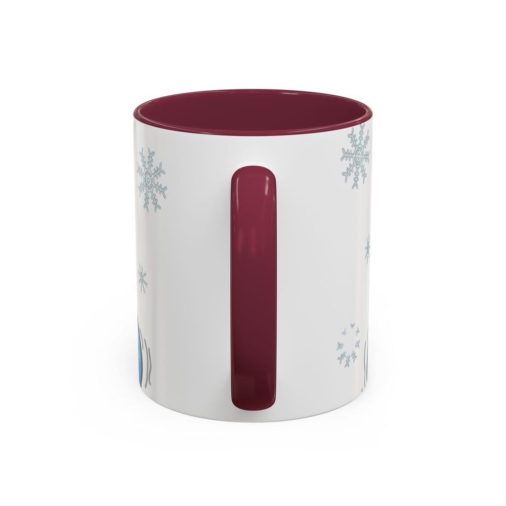 Smiley face  cold emoji  coffee mugs (11oz, 15oz) Printify