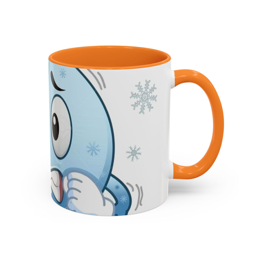 Smiley face  cold emoji  coffee mugs (11oz, 15oz) Printify