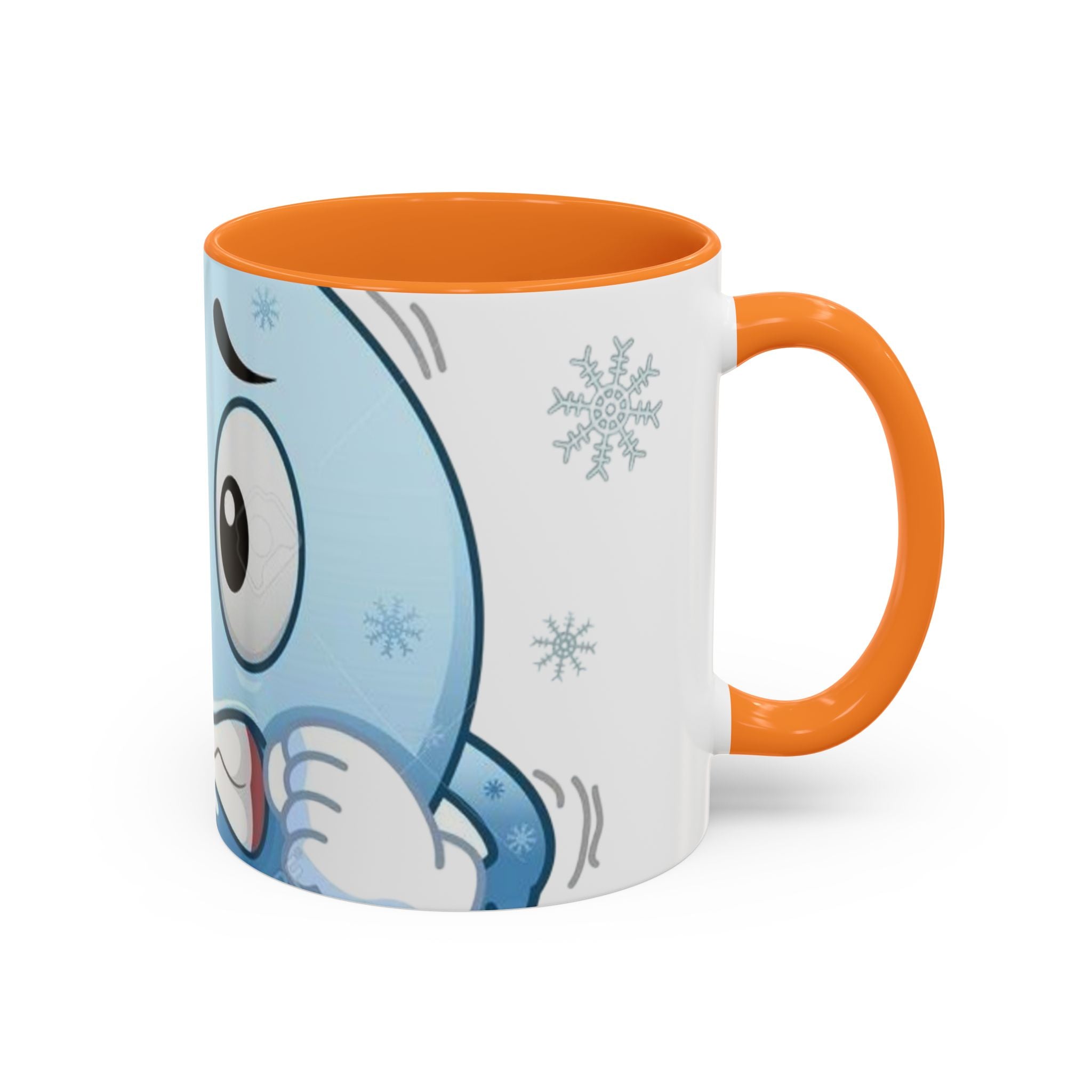 Smiley face  cold emoji  coffee mugs (11oz, 15oz) Printify