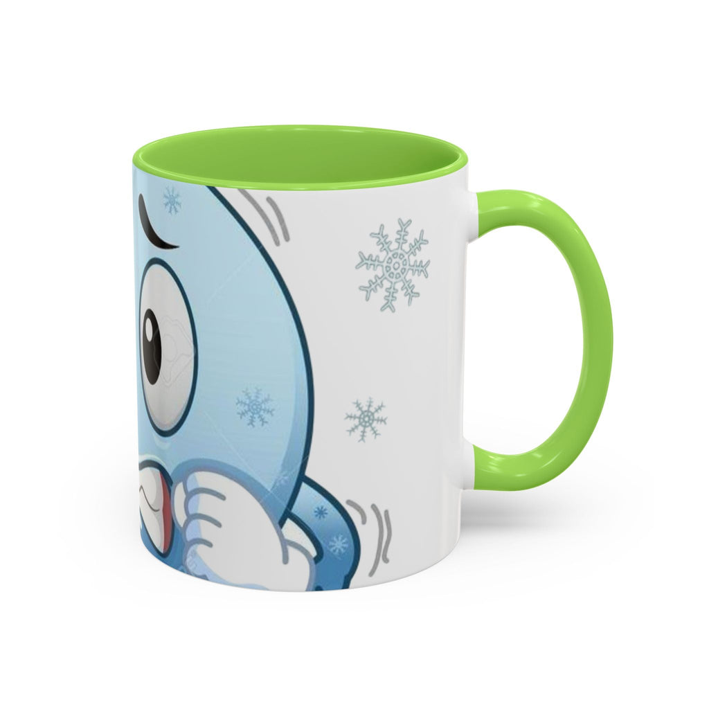 Smiley face  cold emoji  coffee mugs (11oz, 15oz) Printify