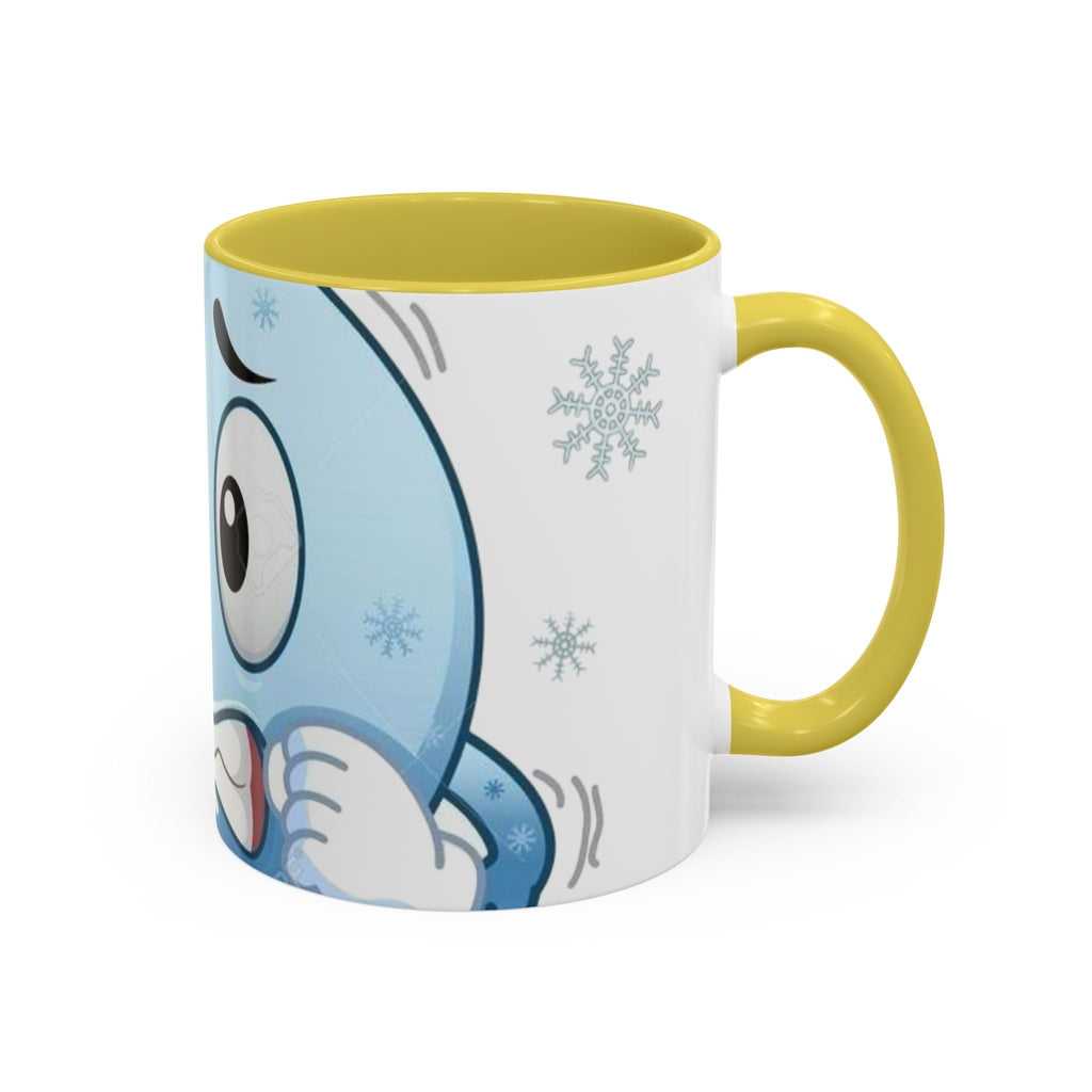 Smiley face  cold emoji  coffee mugs (11oz, 15oz) Printify