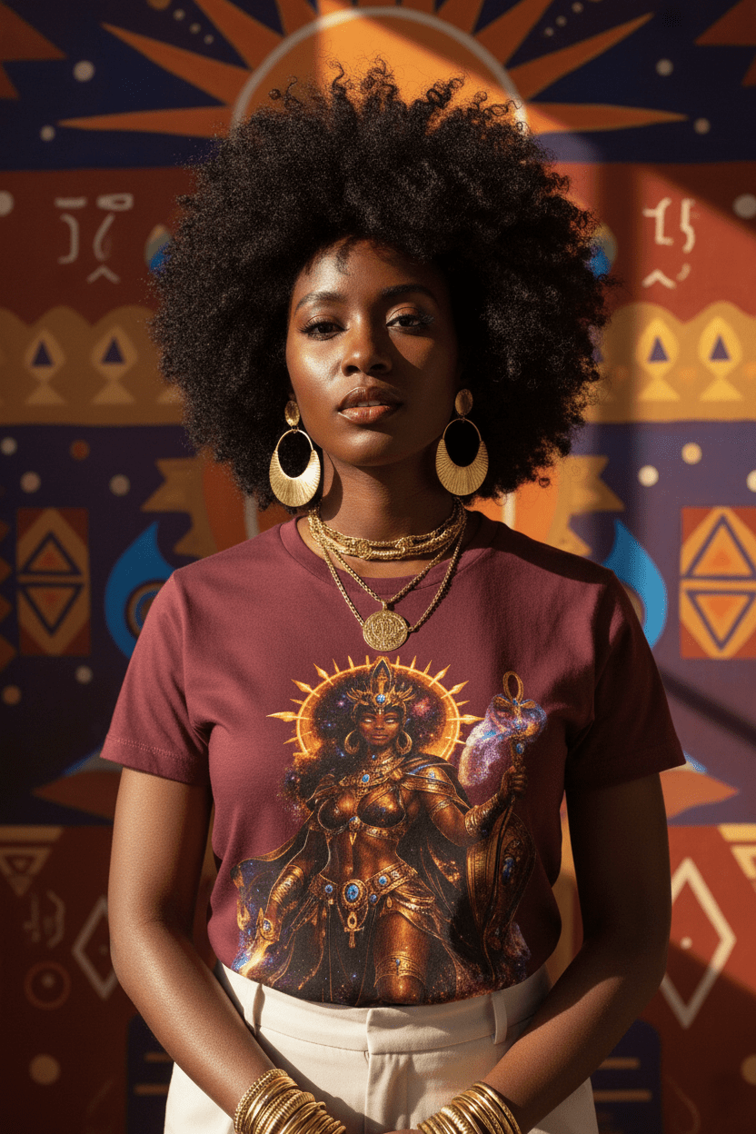 Solar Goddess Afrocentric Spiritual Lifestyle