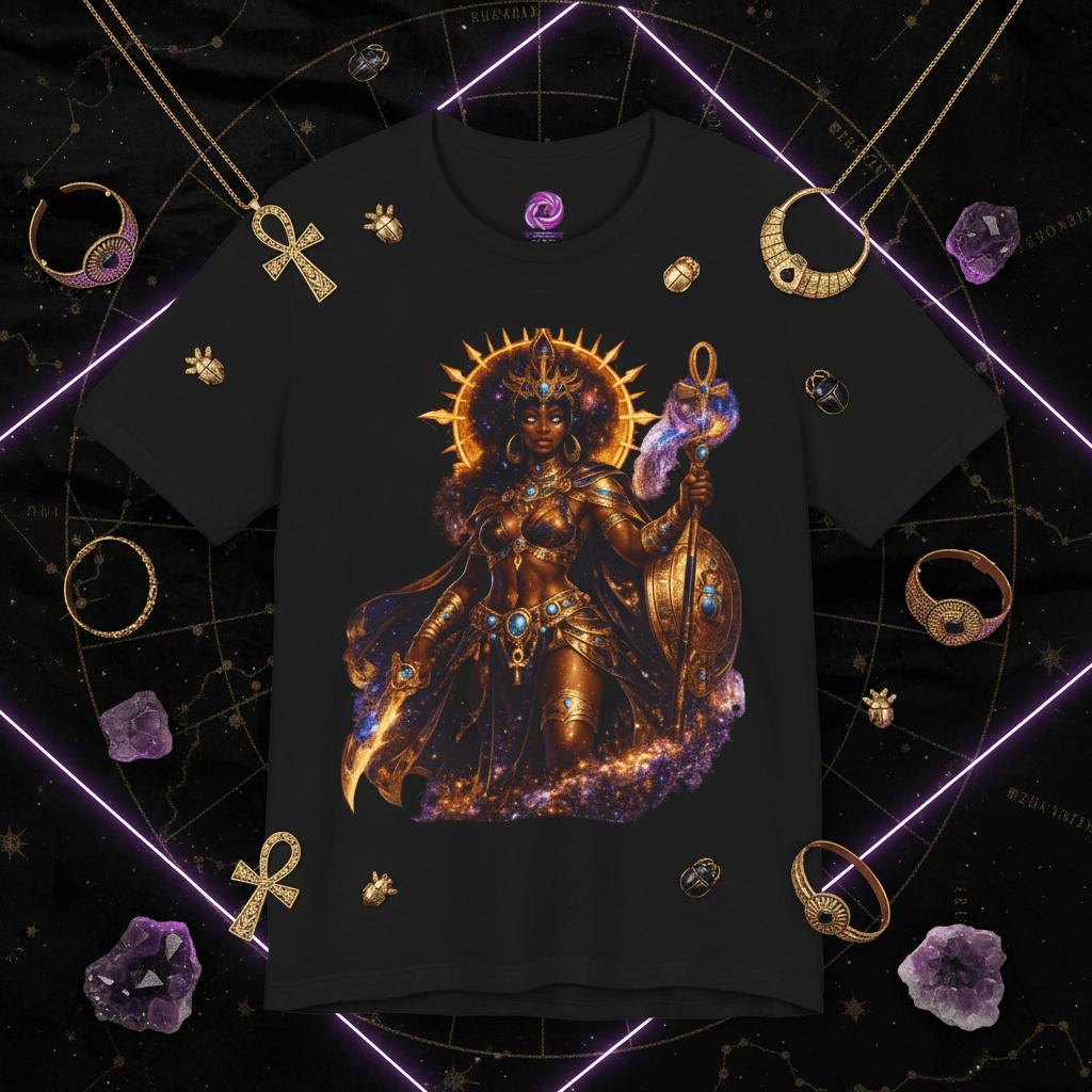 Solar Goddess Flat Lay