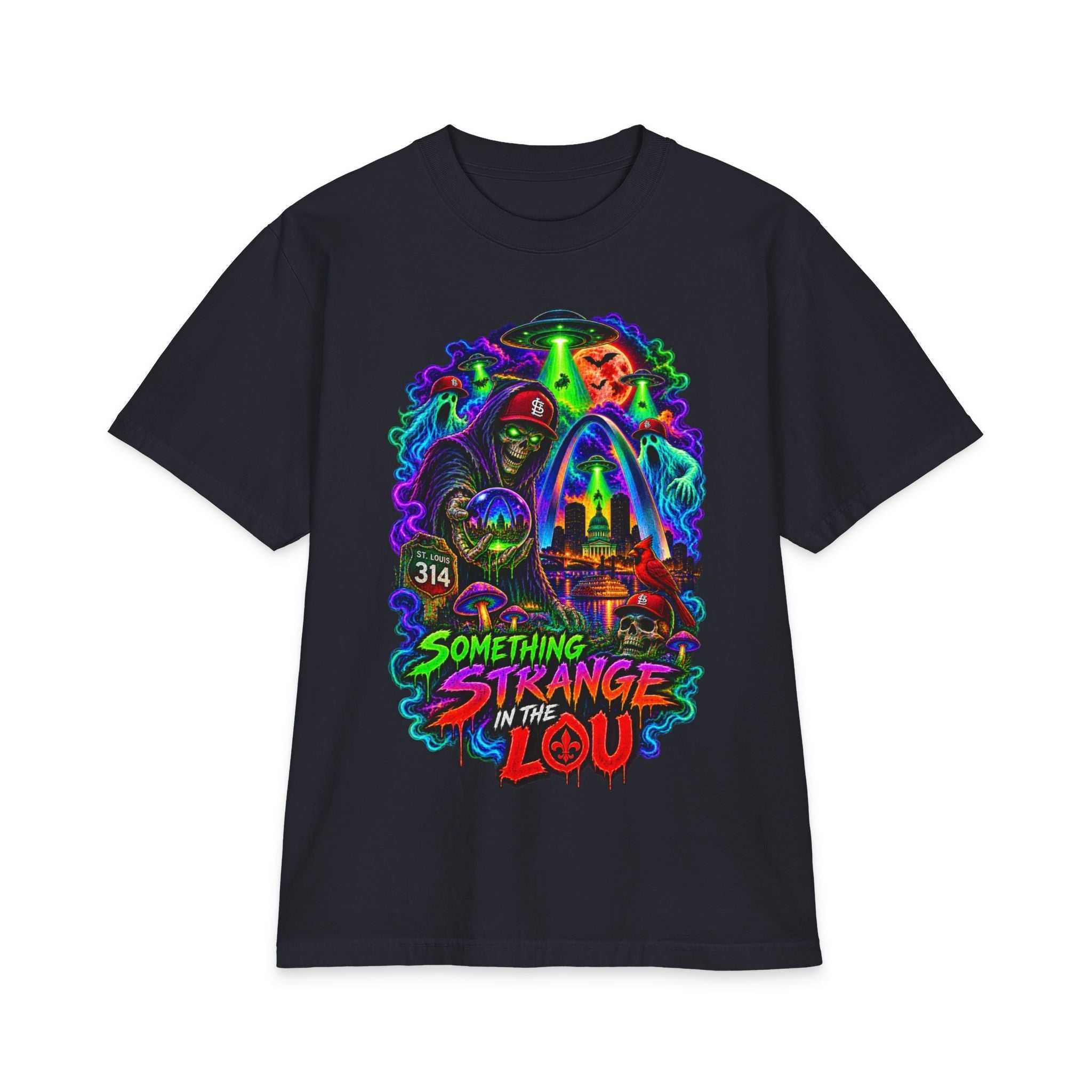 Something Strange in the Lou Heavyweight T-Shirt