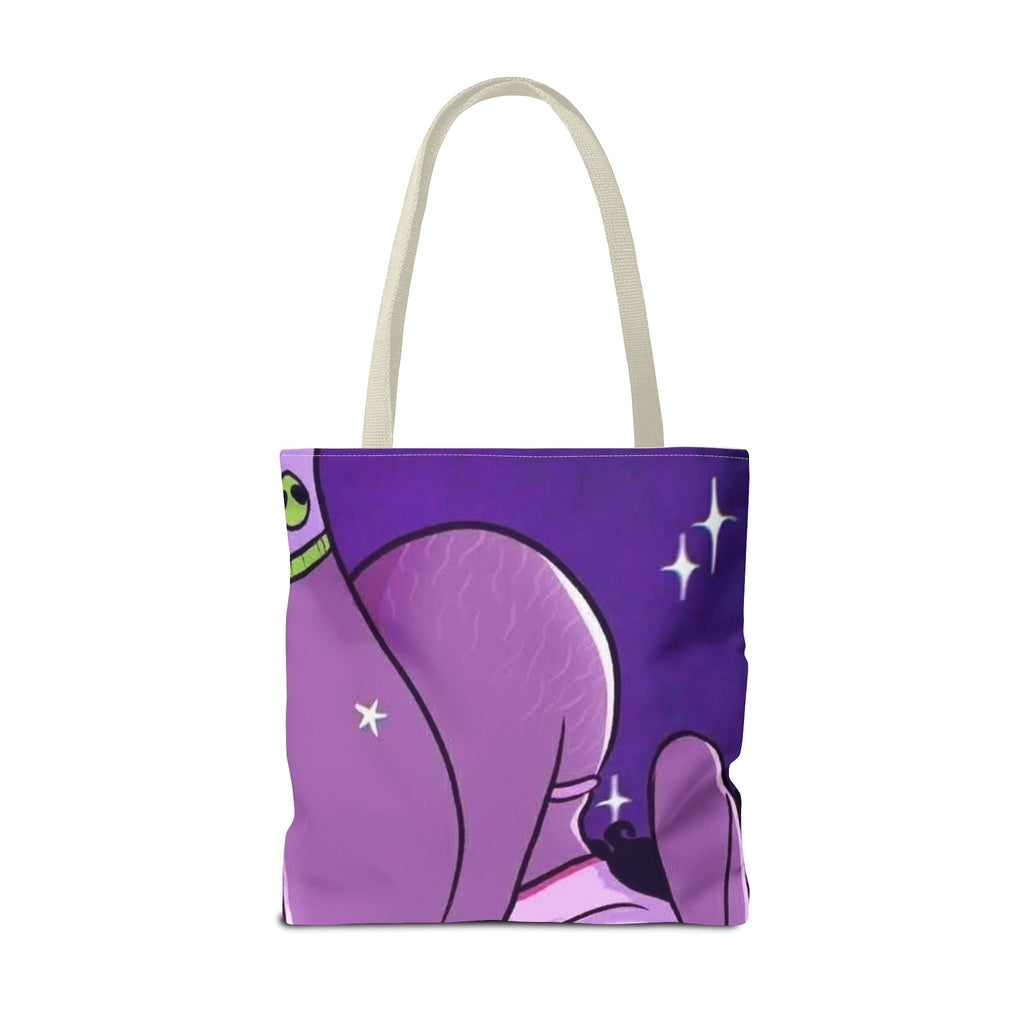 Space Brat Tote Bag — Retro Space Kid Graphic Tote