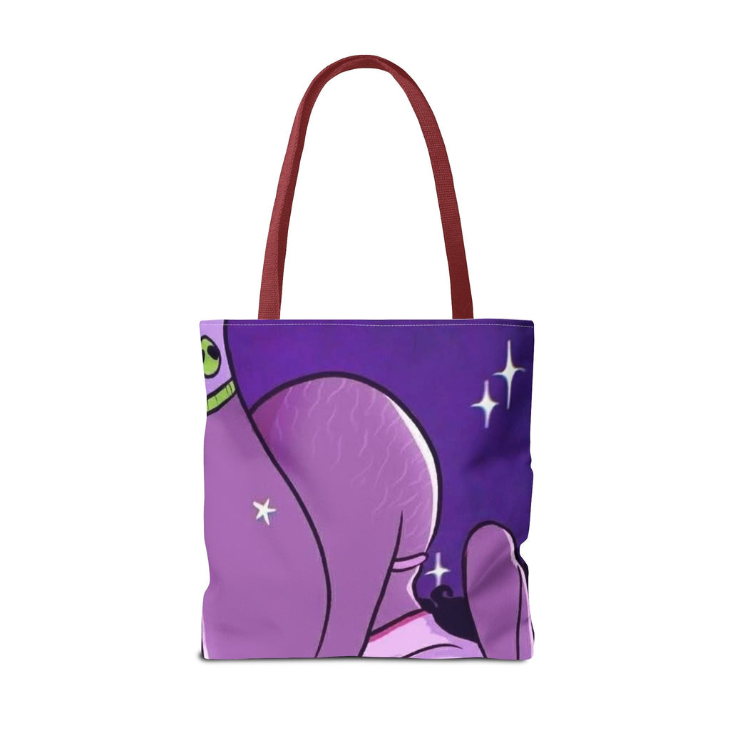 Space Brat Tote Bag — Retro Space Kid Graphic Tote