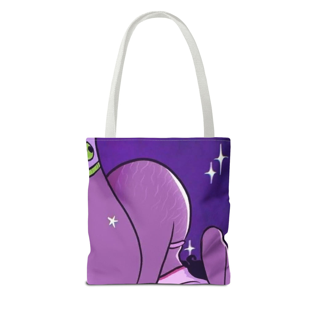 Space Brat Tote Bag — Retro Space Kid Graphic Tote