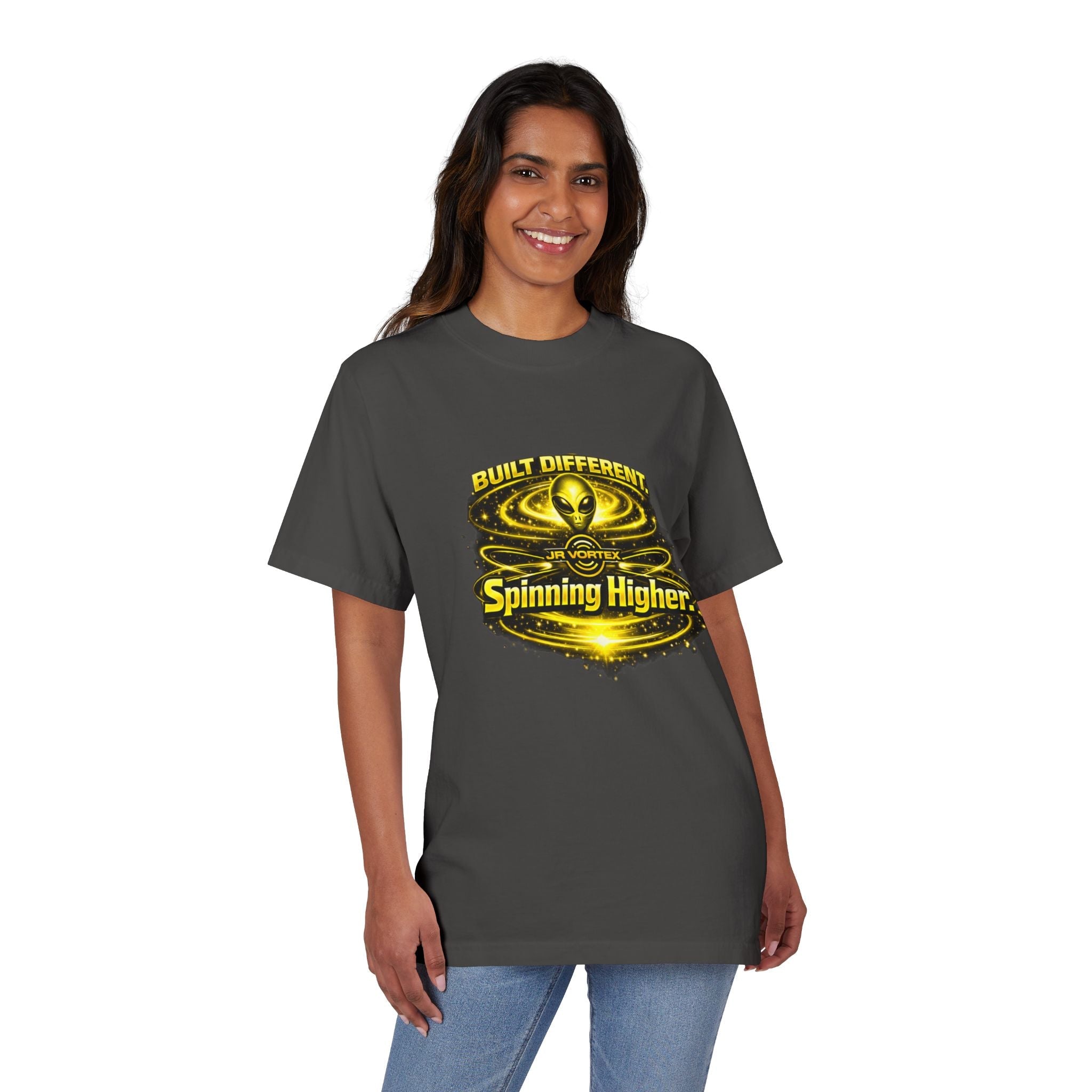 Unisex Garment-Dyed Drop-Shoulder T-Shirt Printify