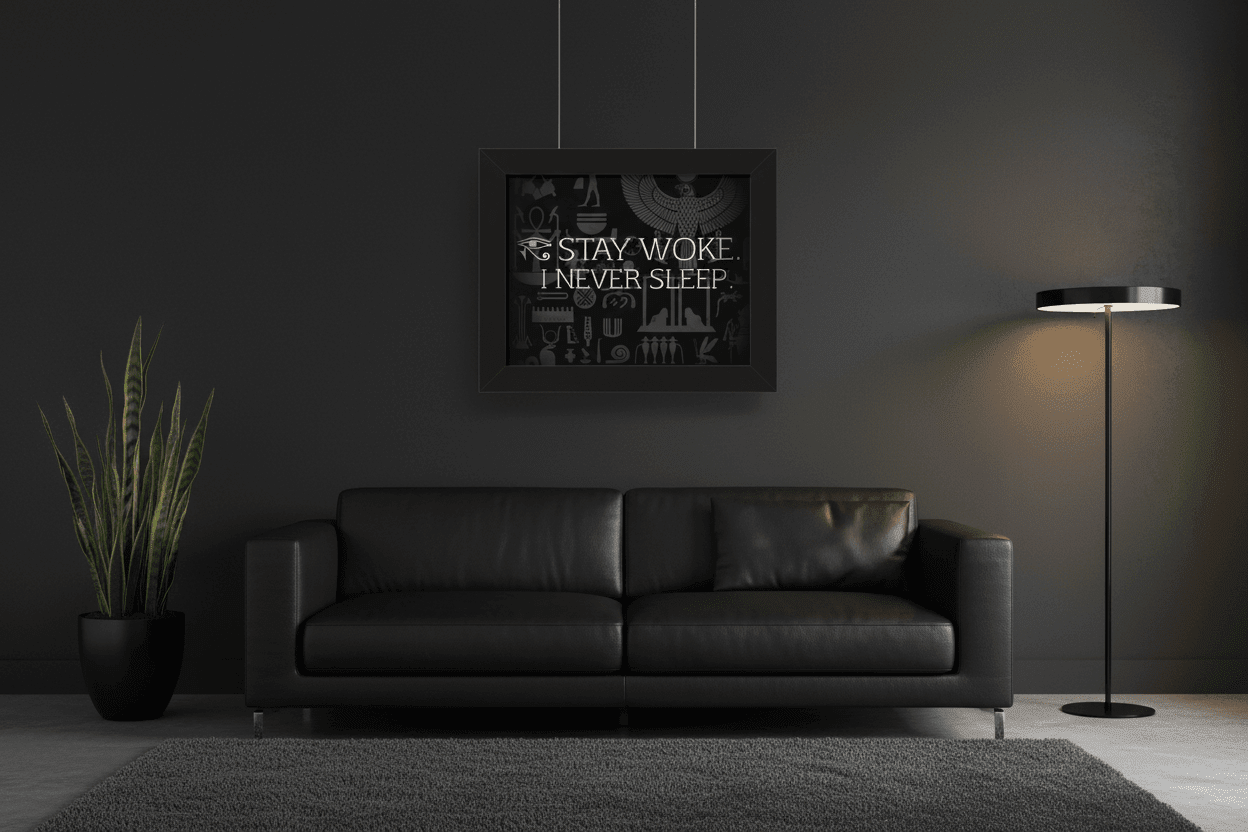Dark Luxury Living Room