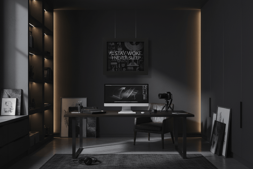 Dark Studio Space