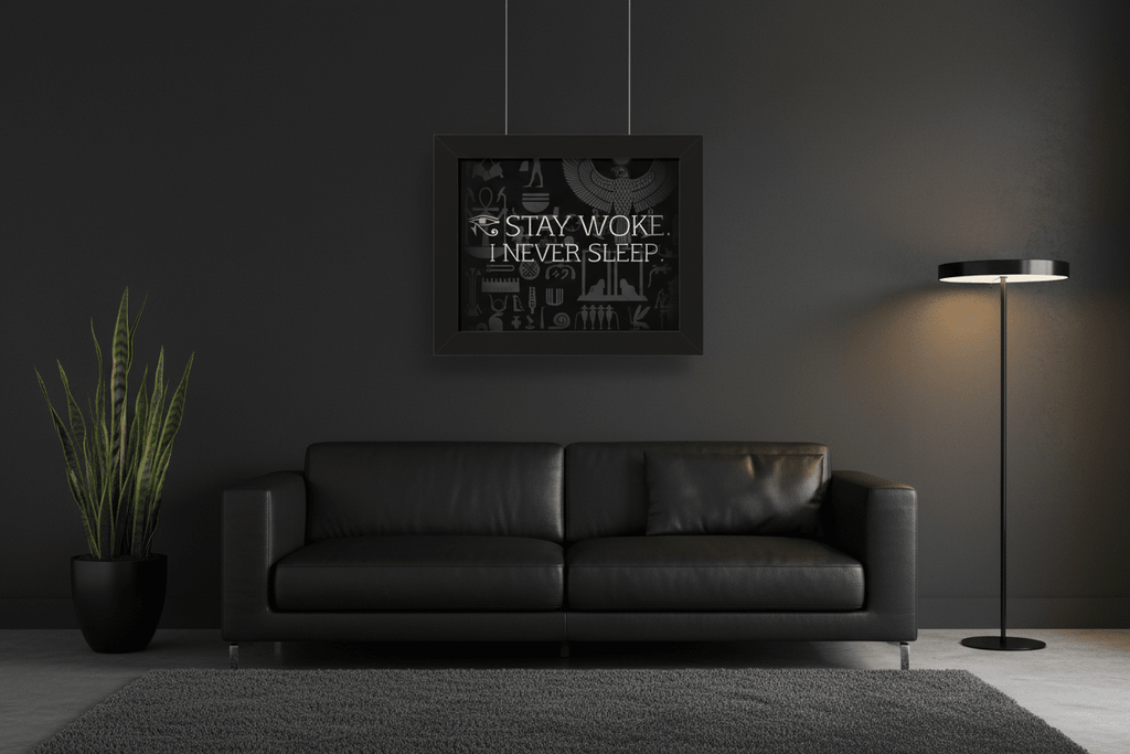 Dark Luxury Living Room