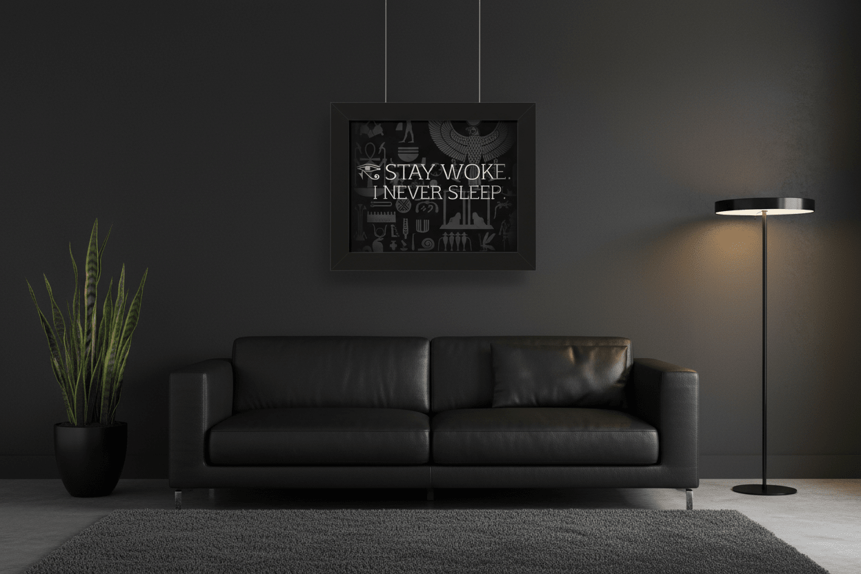 Dark Luxury Living Room