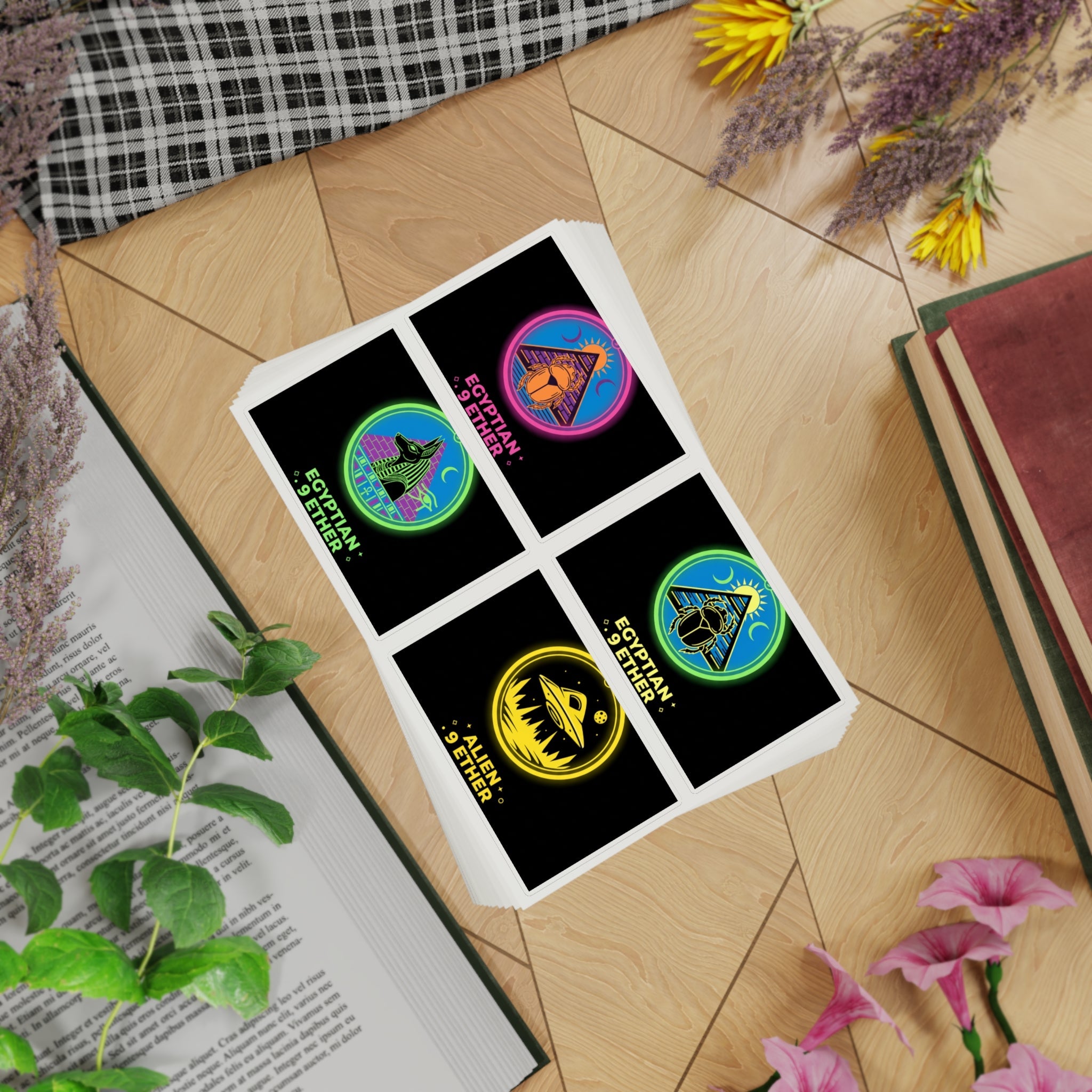 Sticker Sheet Bundle, 10pcs Printify