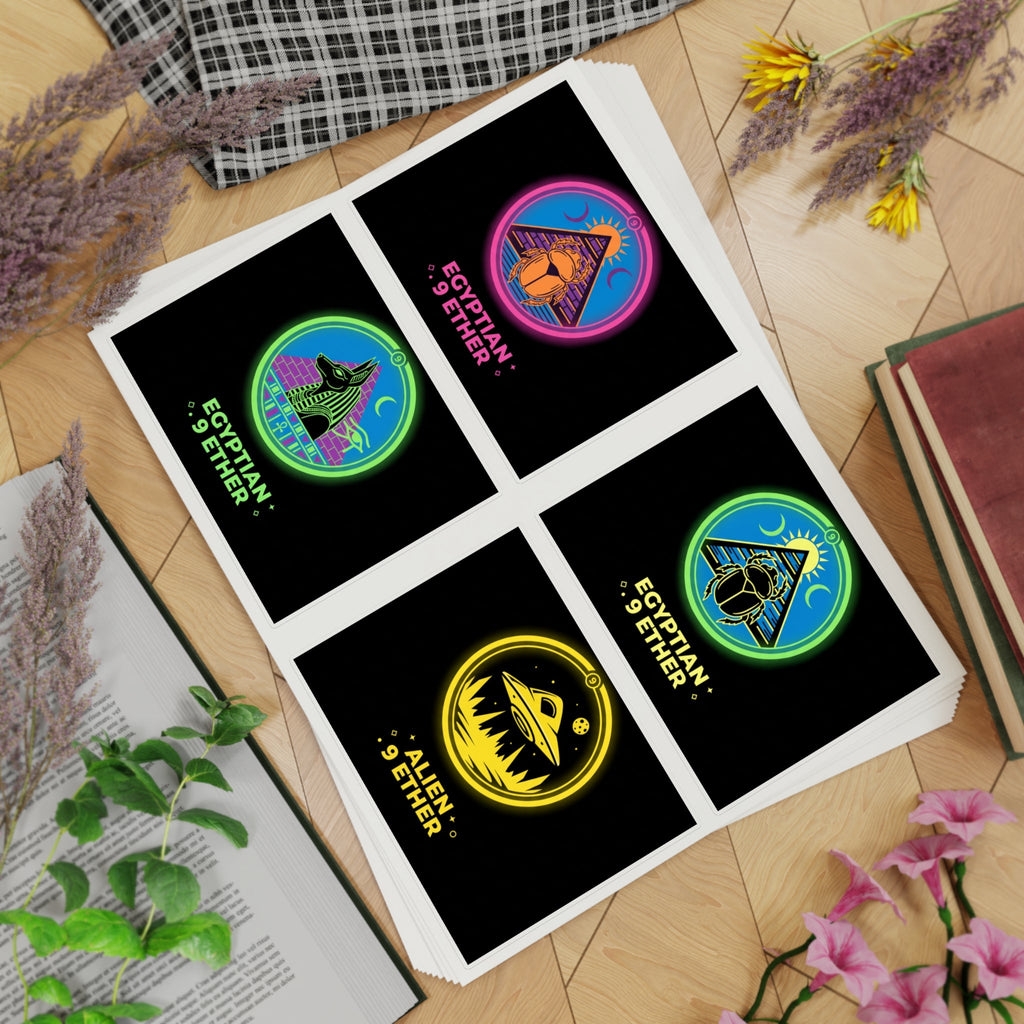 Sticker Sheet Bundle, 10pcs Printify