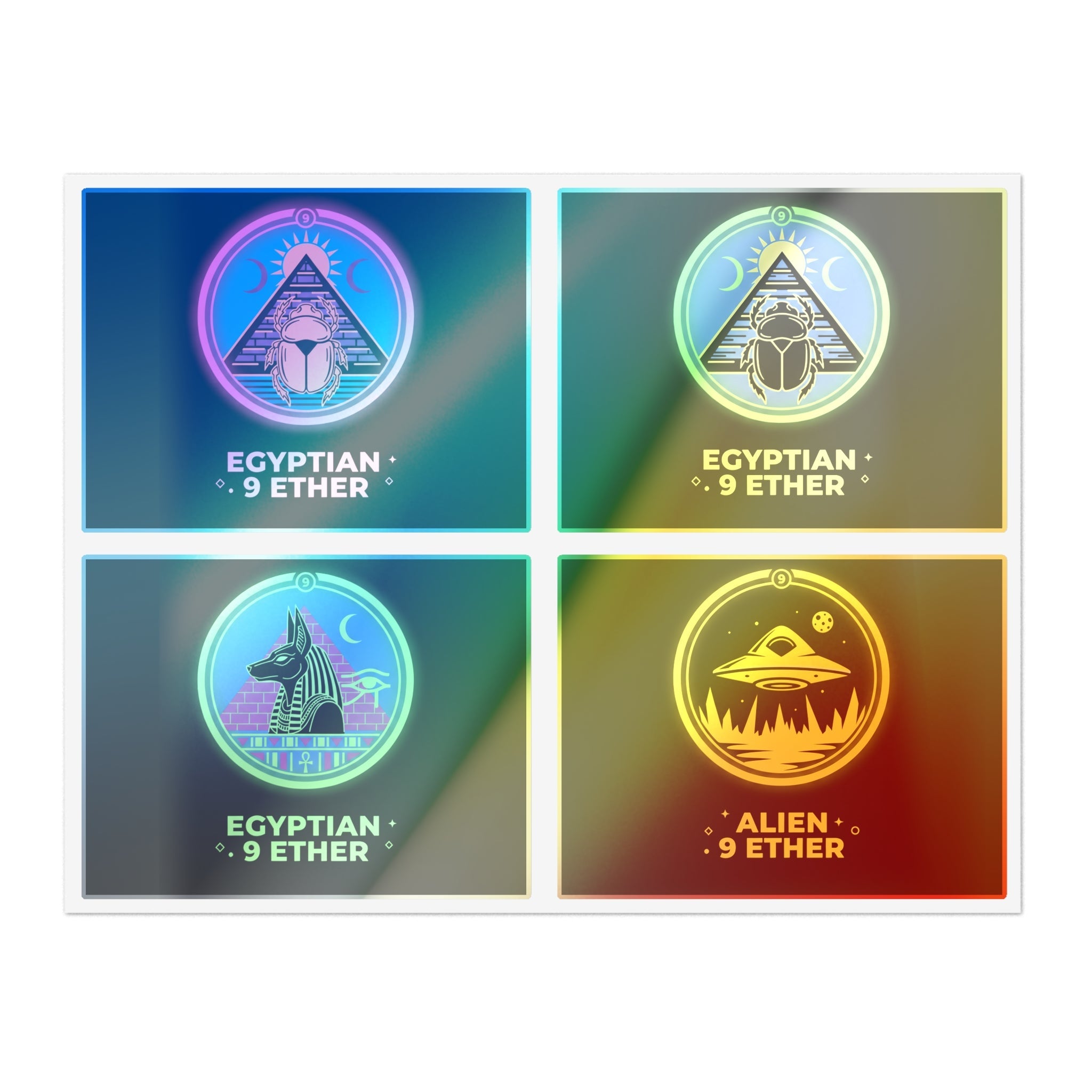 Sticker Sheet Bundle, 10pcs Printify