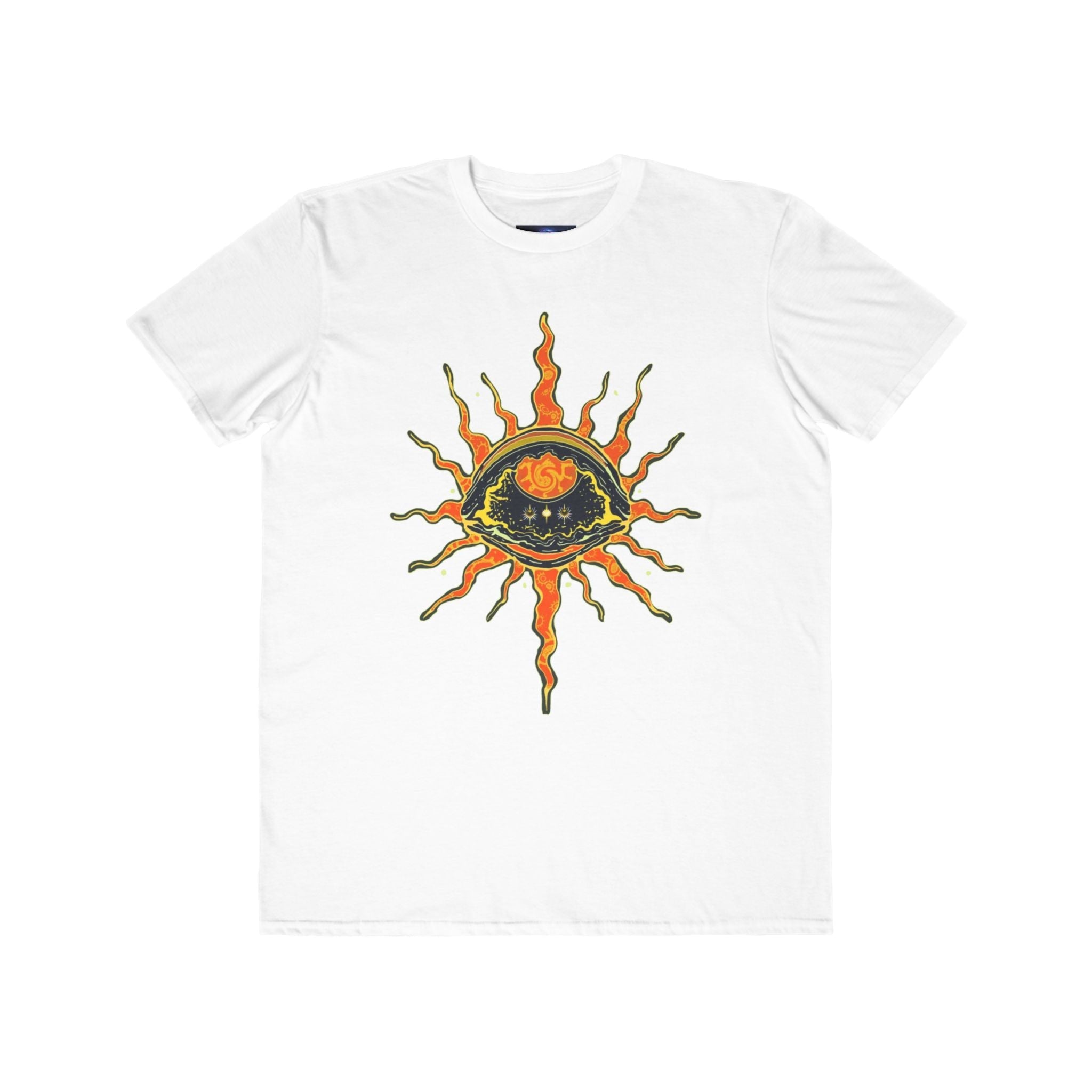 Sunrise Skull Tee — Vintage Psycho Sun Graphic T-Shirt Printify