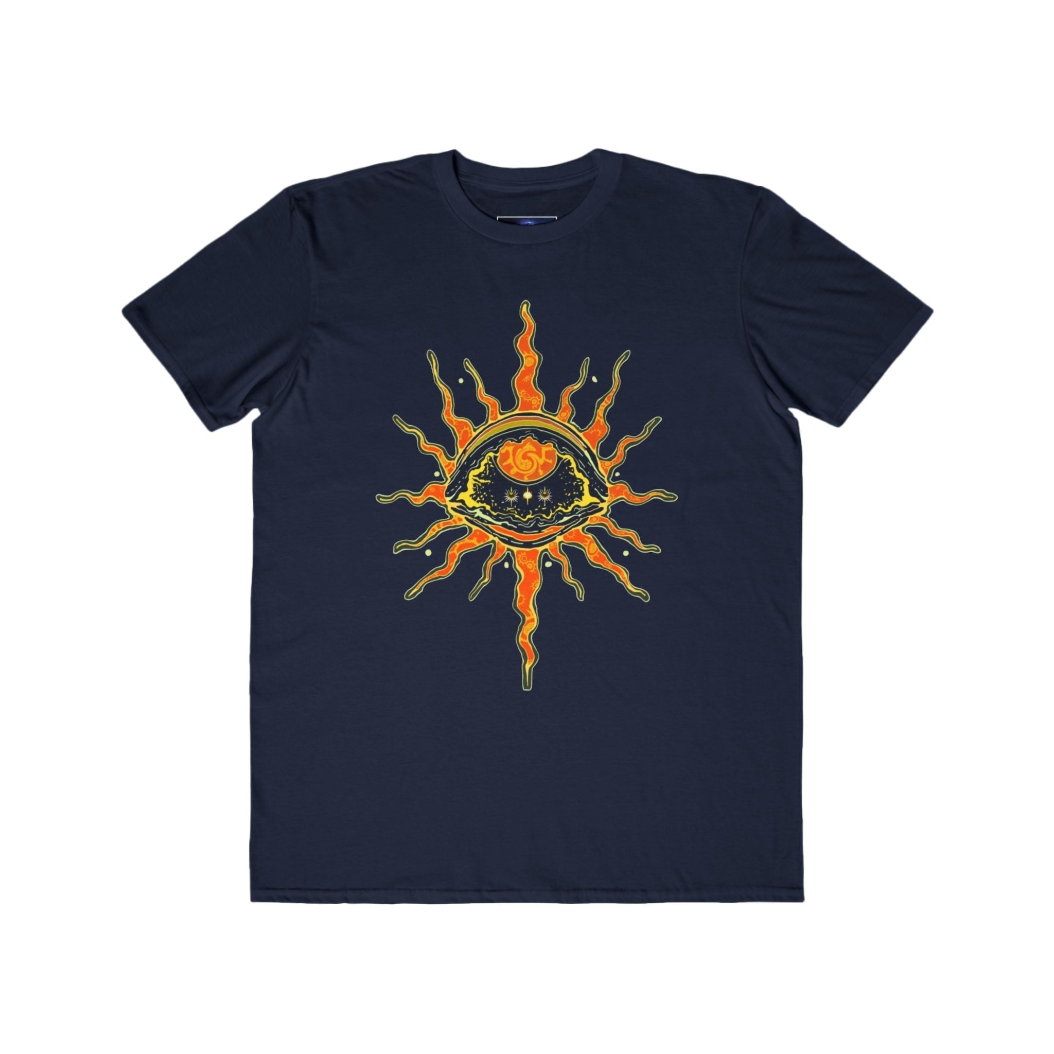 Sunrise Skull Tee — Vintage Psycho Sun Graphic T-Shirt Printify