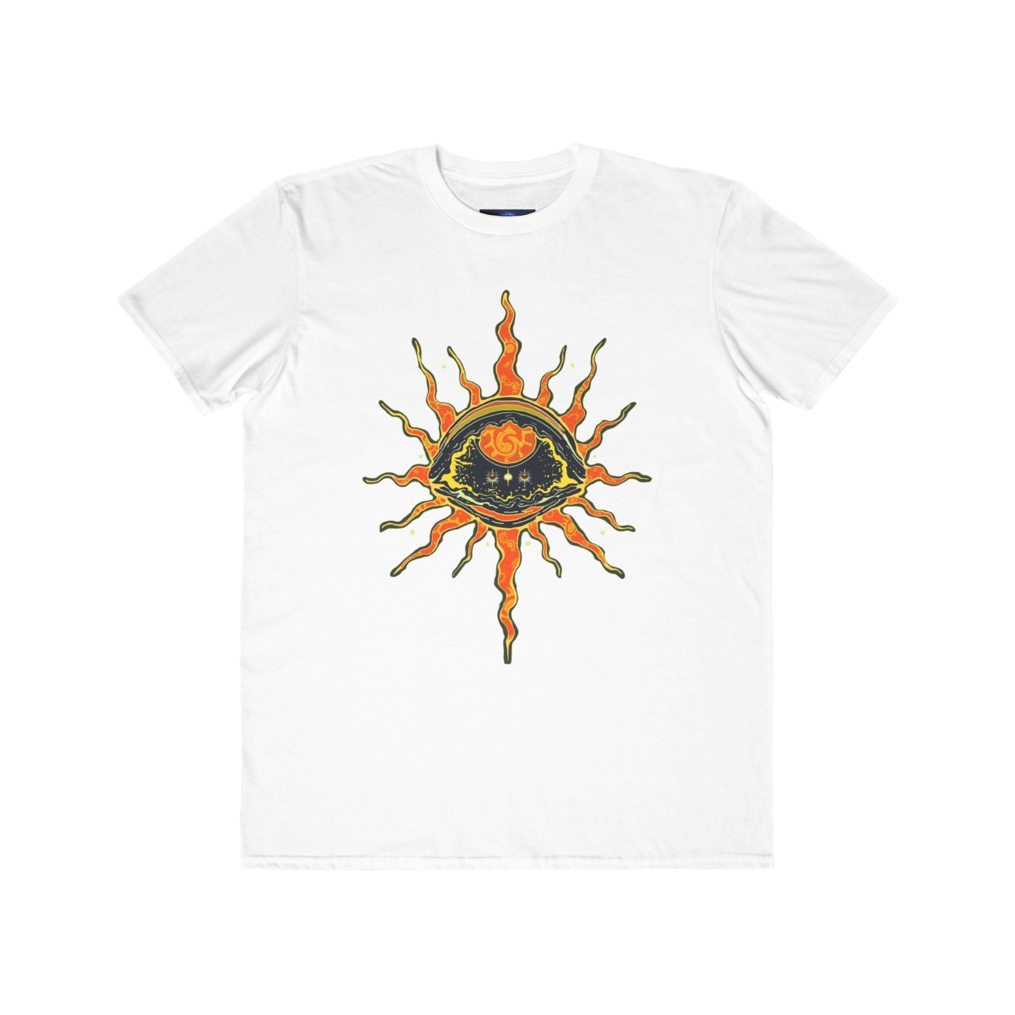 Sunrise Skull Tee — Vintage Psycho Sun Graphic T-Shirt Printify