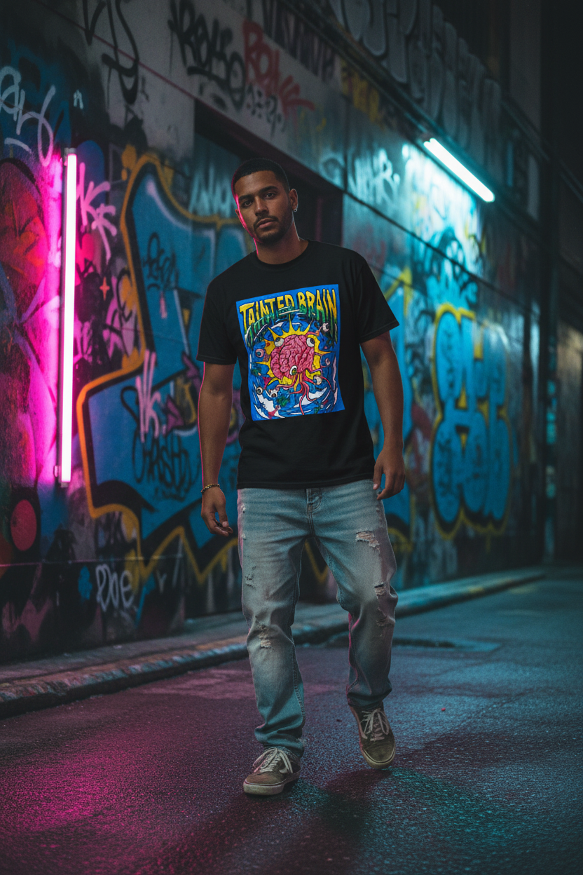 Tainted Brain — Graffiti Alley Urban