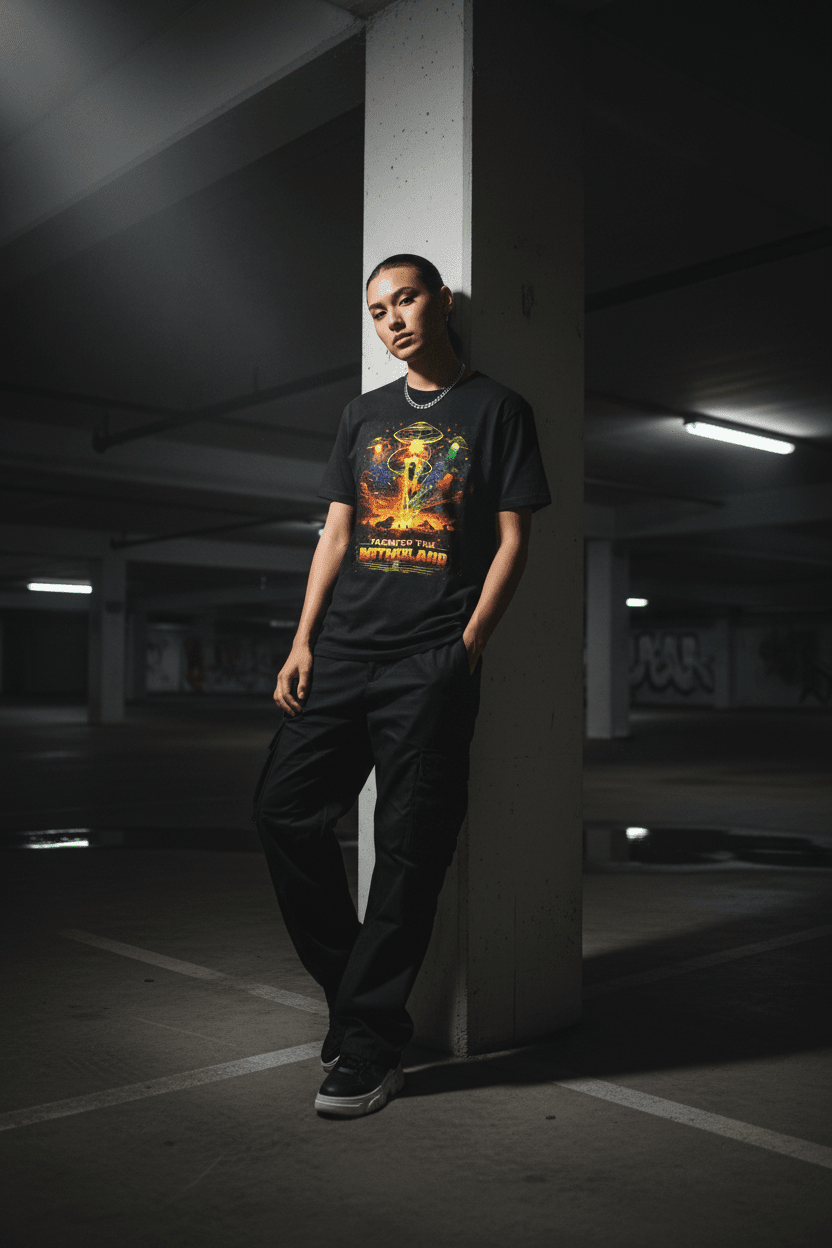 Parking Garage - Black Tee