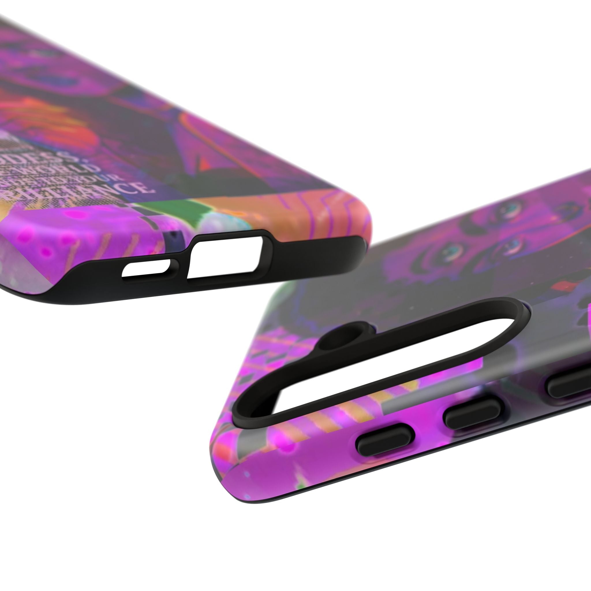 Third-Eye Goddess Phone Case — Neon Psychic Art iPhone Cover