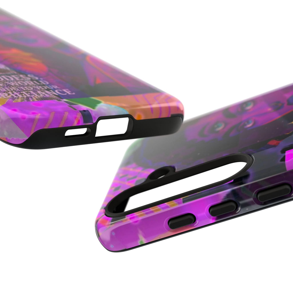 Third-Eye Goddess Phone Case — Neon Psychic Art iPhone Cover