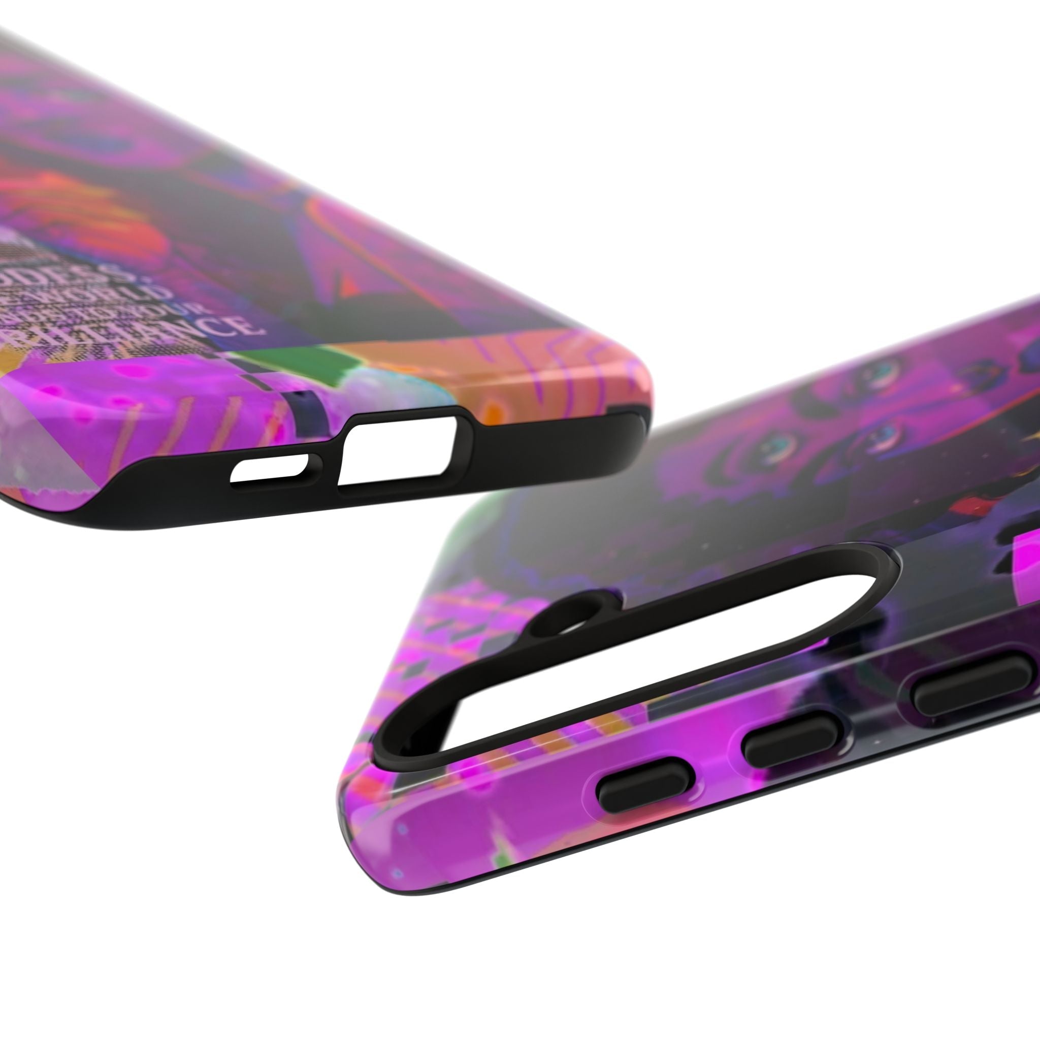 Third-Eye Goddess Phone Case — Neon Psychic Art iPhone Cover