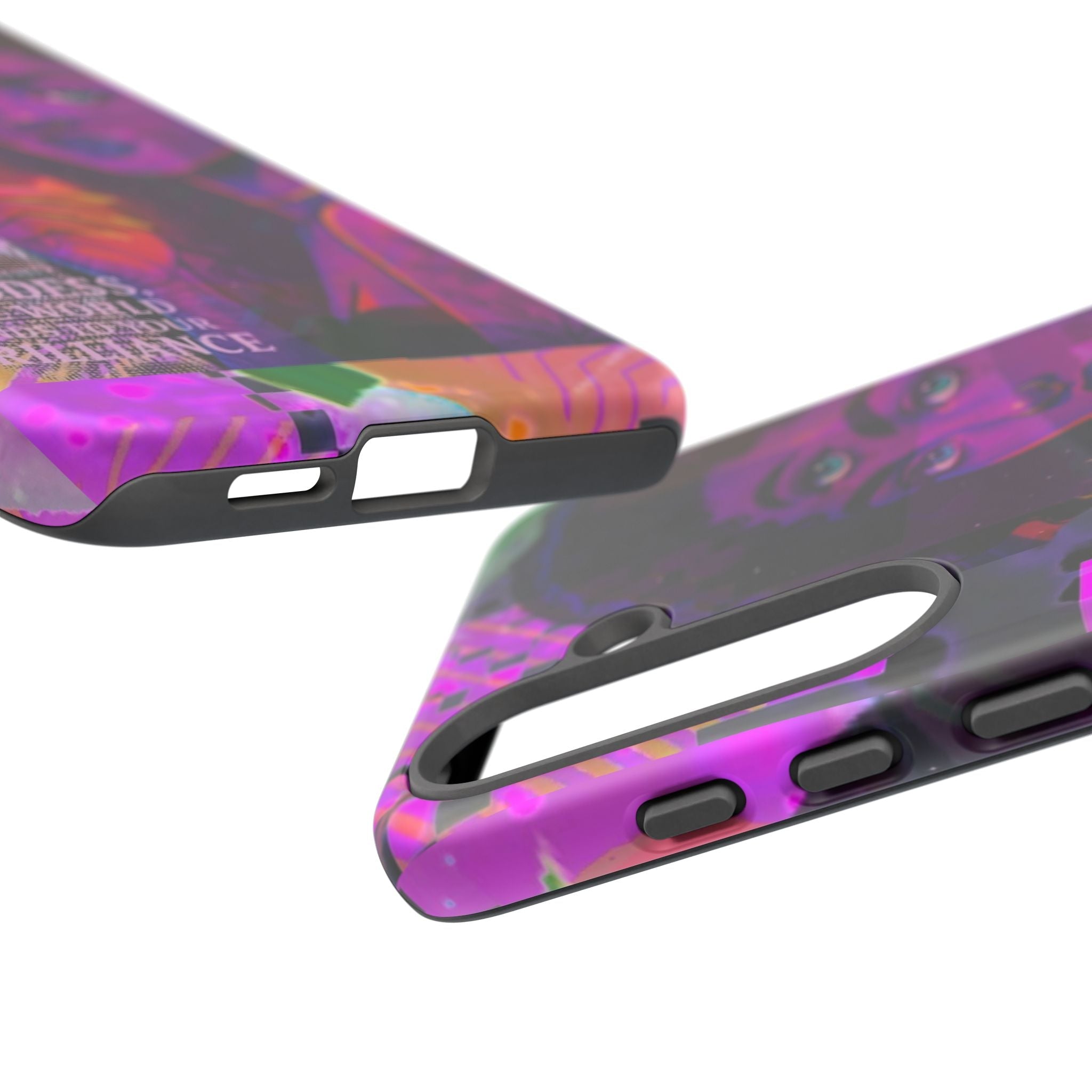 Third-Eye Goddess Phone Case — Neon Psychic Art iPhone Cover