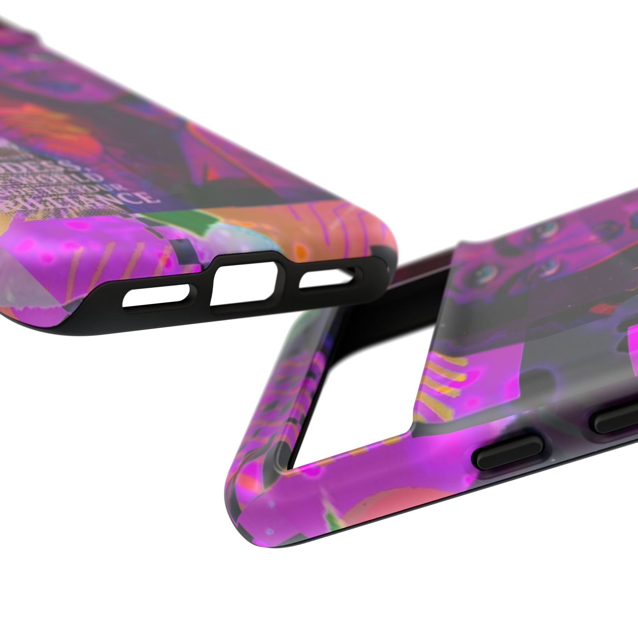 Third-Eye Goddess Phone Case — Neon Psychic Art iPhone Cover