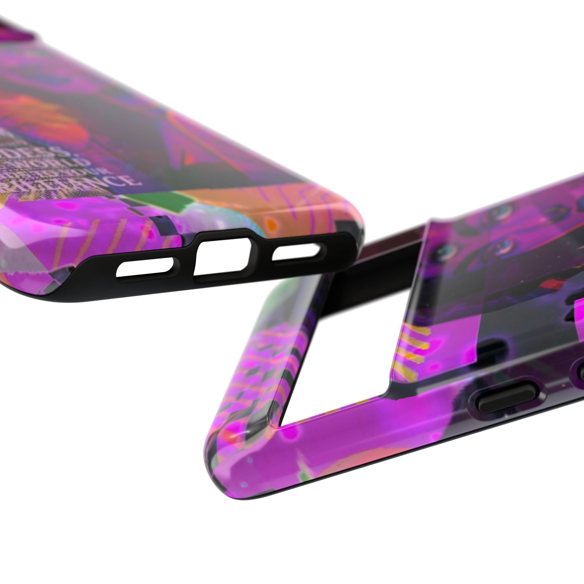 Third-Eye Goddess Phone Case — Neon Psychic Art iPhone Cover