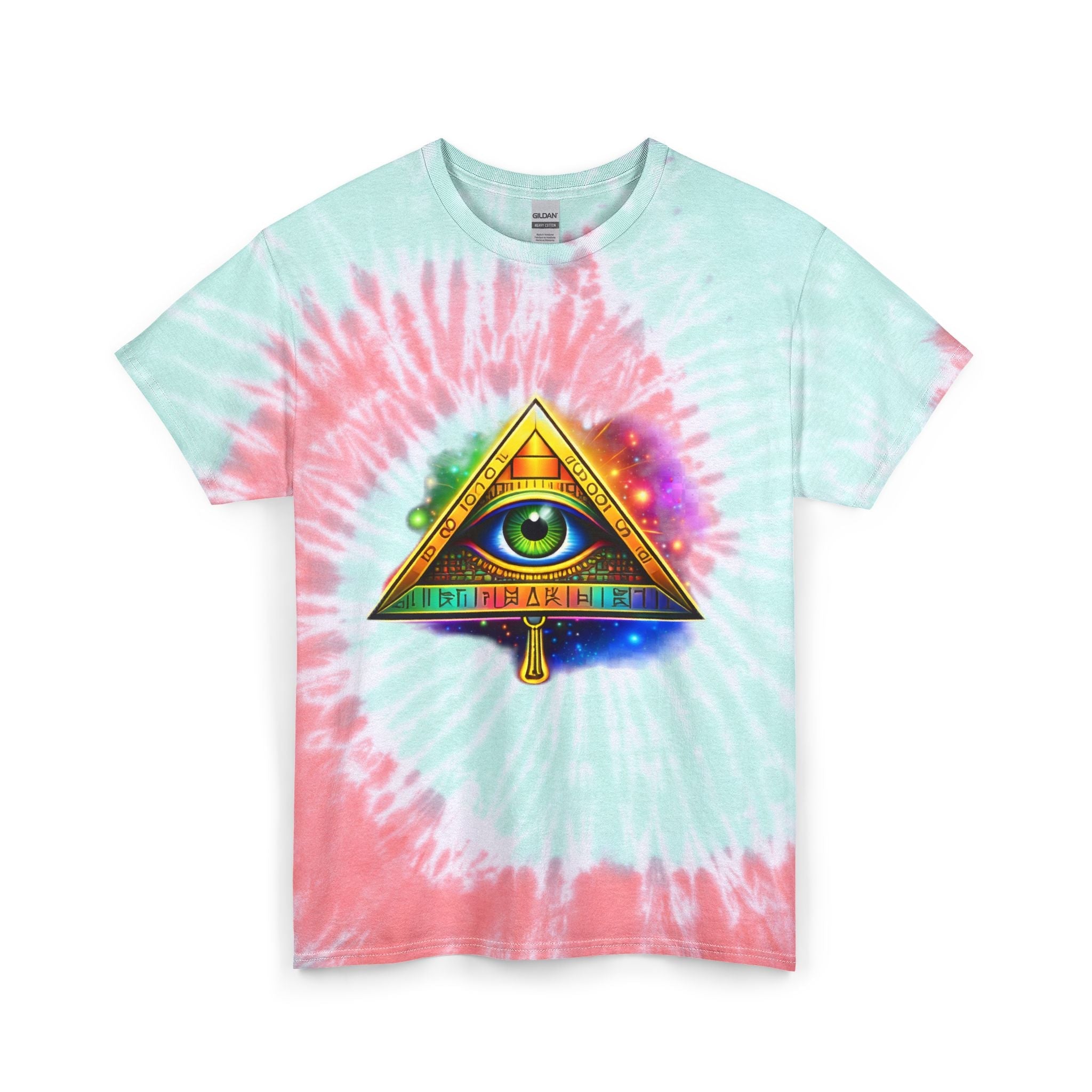 Third Eye Tie Dye Tee — All-Seeing Frequency