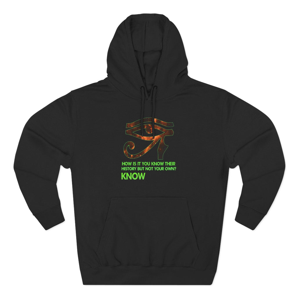 Three-Panel Fleece Hoodie Printify