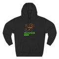 Three-Panel Fleece Hoodie Printify
