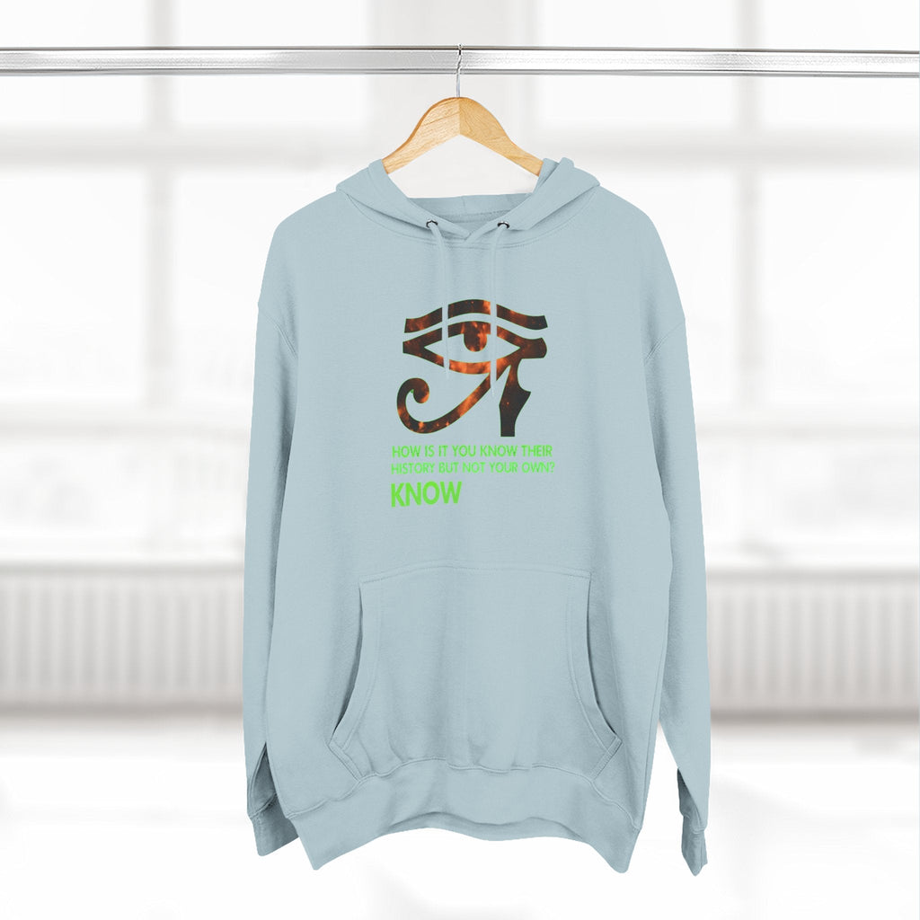 Three-Panel Fleece Hoodie Printify