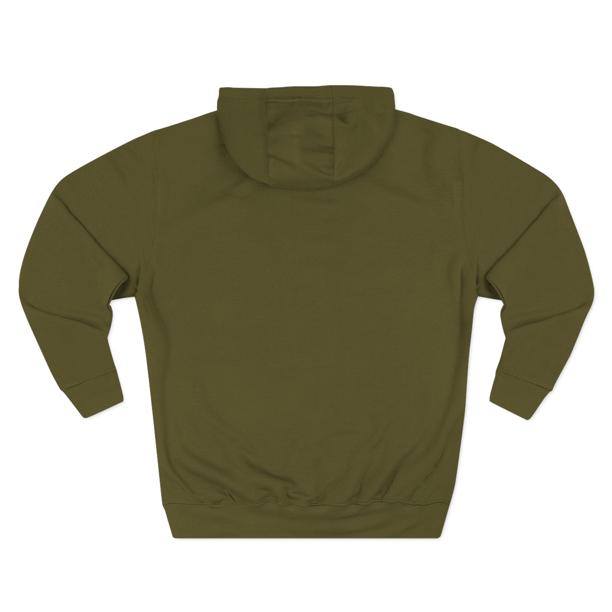 Three-Panel Fleece Hoodie Printify