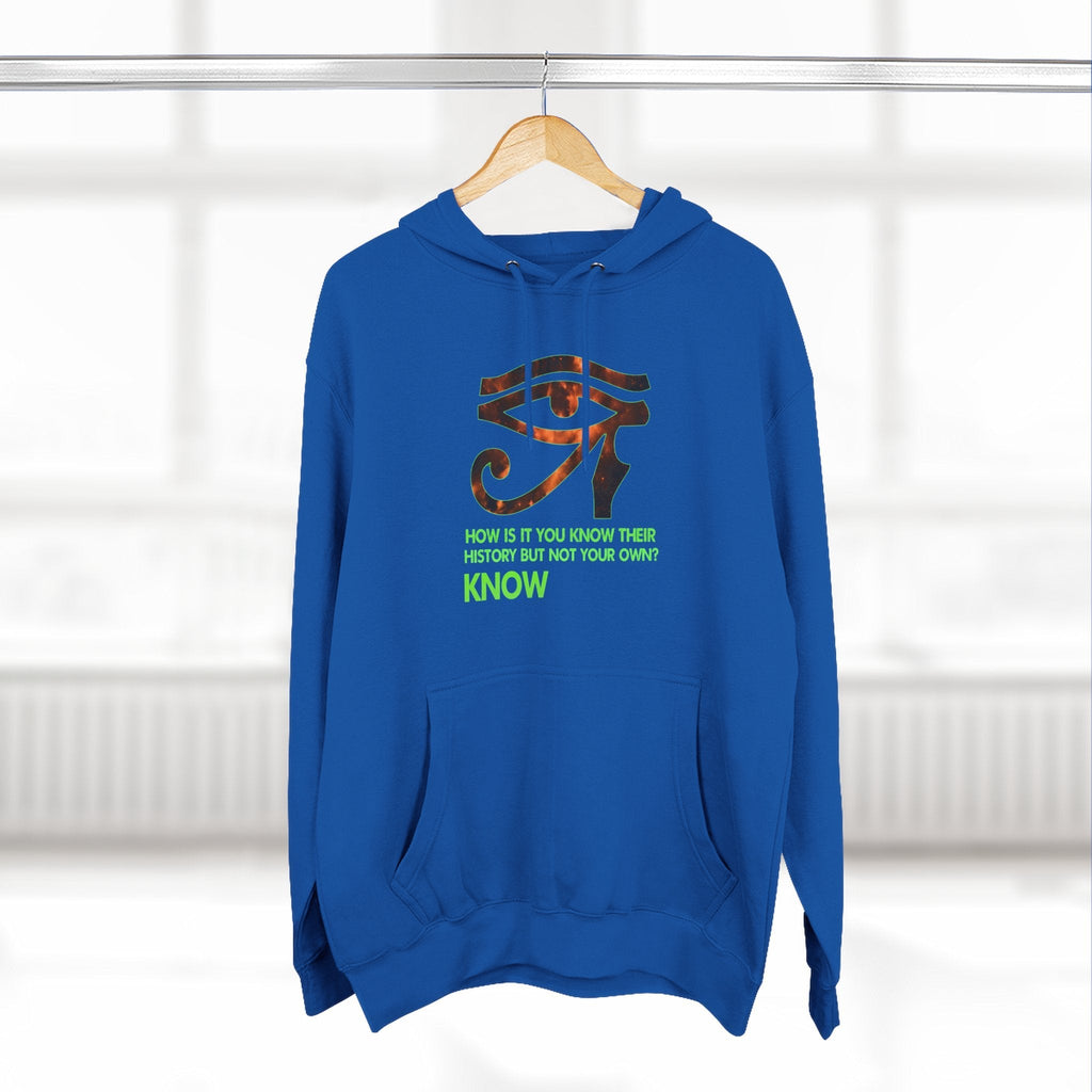 Three-Panel Fleece Hoodie Printify