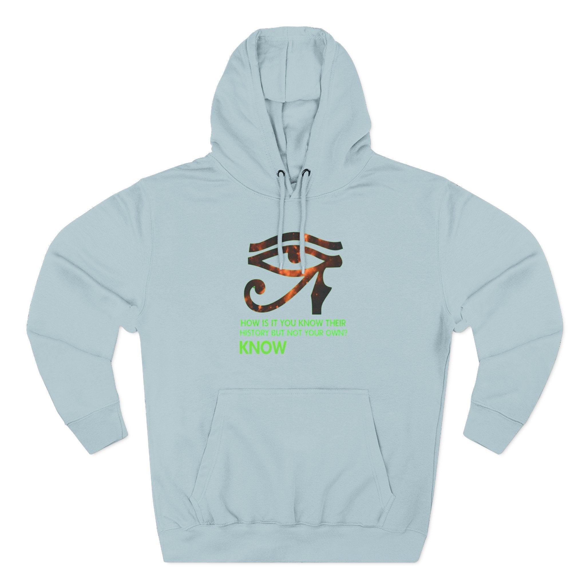Three-Panel Fleece Hoodie Printify