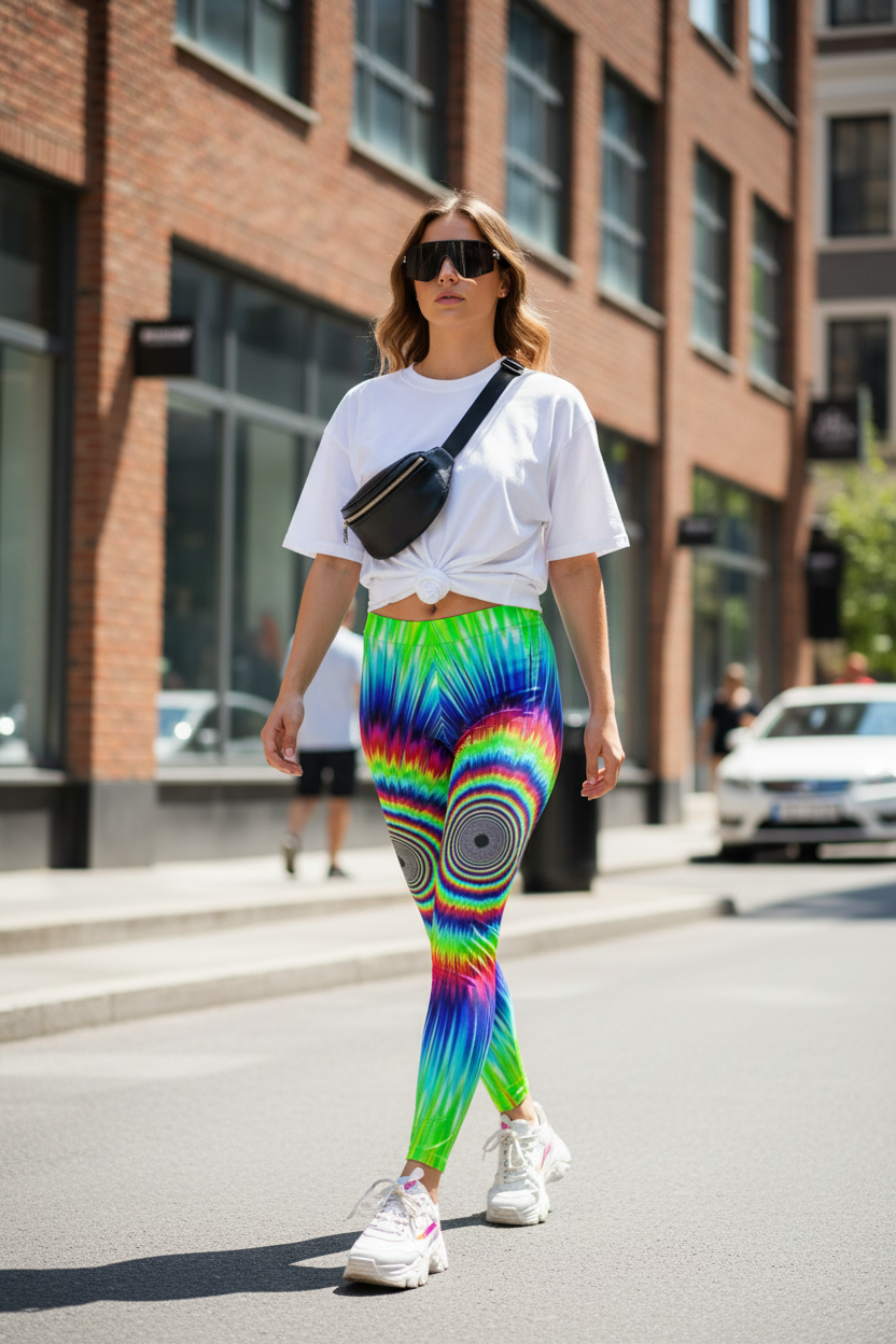 Tie-Dye Leggings — Urban Street Daylight