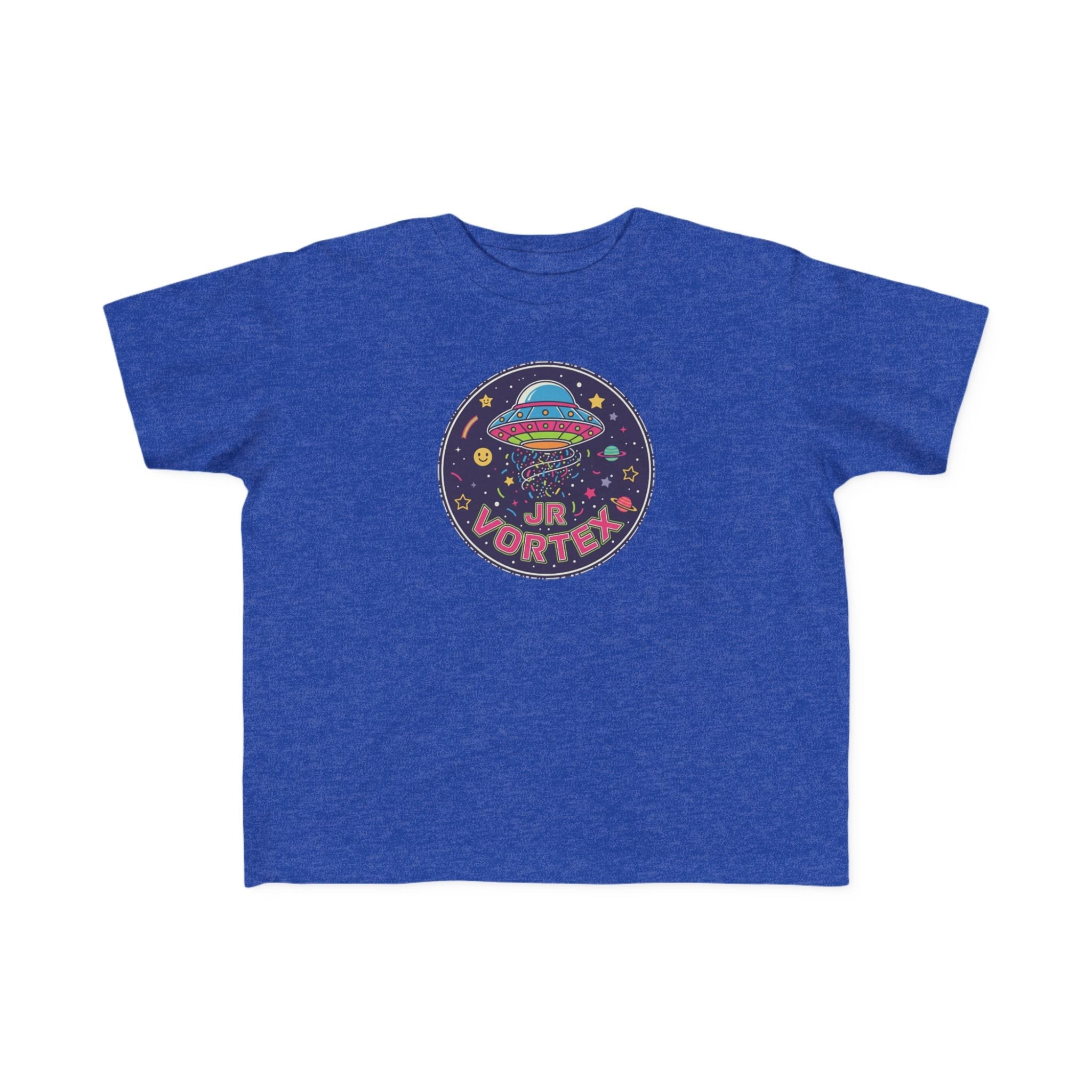Toddler Tee — Colorful UFO "Out of This World" Space Graphic Printify