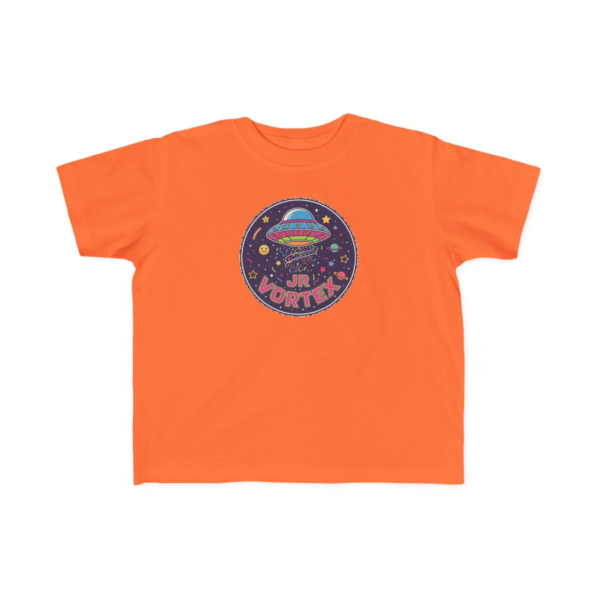 Toddler Tee — Colorful UFO "Out of This World" Space Graphic Printify