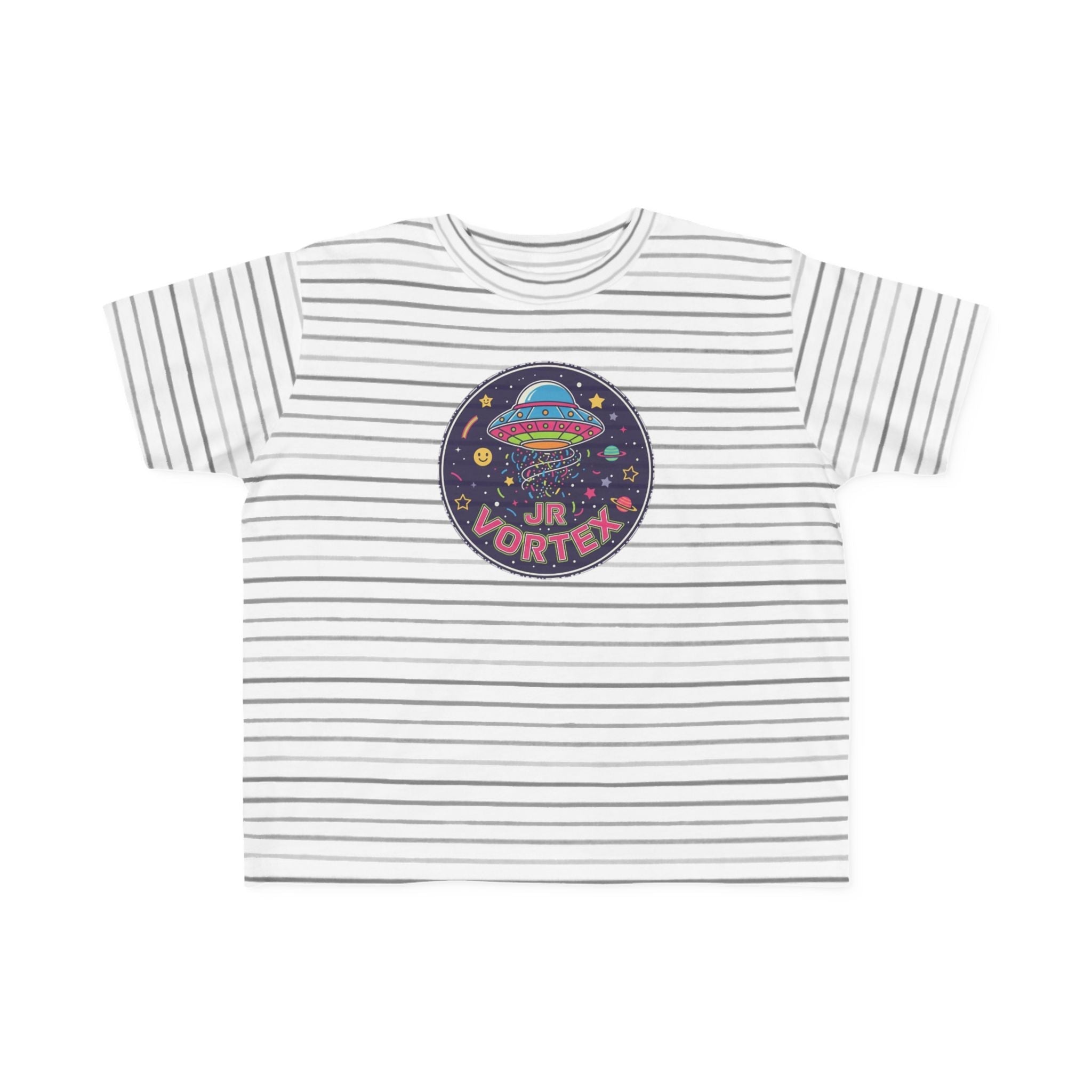Toddler Tee — Colorful UFO "Out of This World" Space Graphic Printify