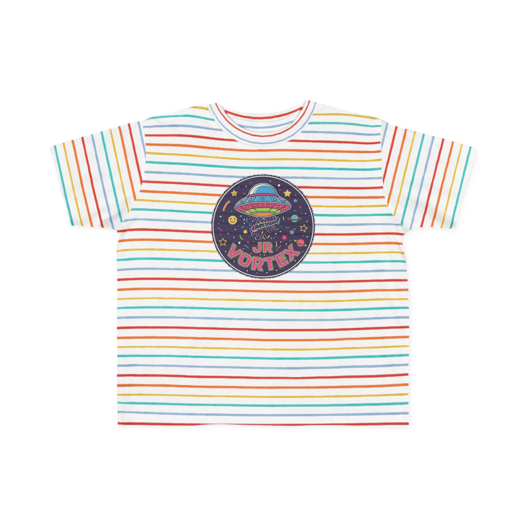 Toddler Tee — Colorful UFO "Out of This World" Space Graphic Printify