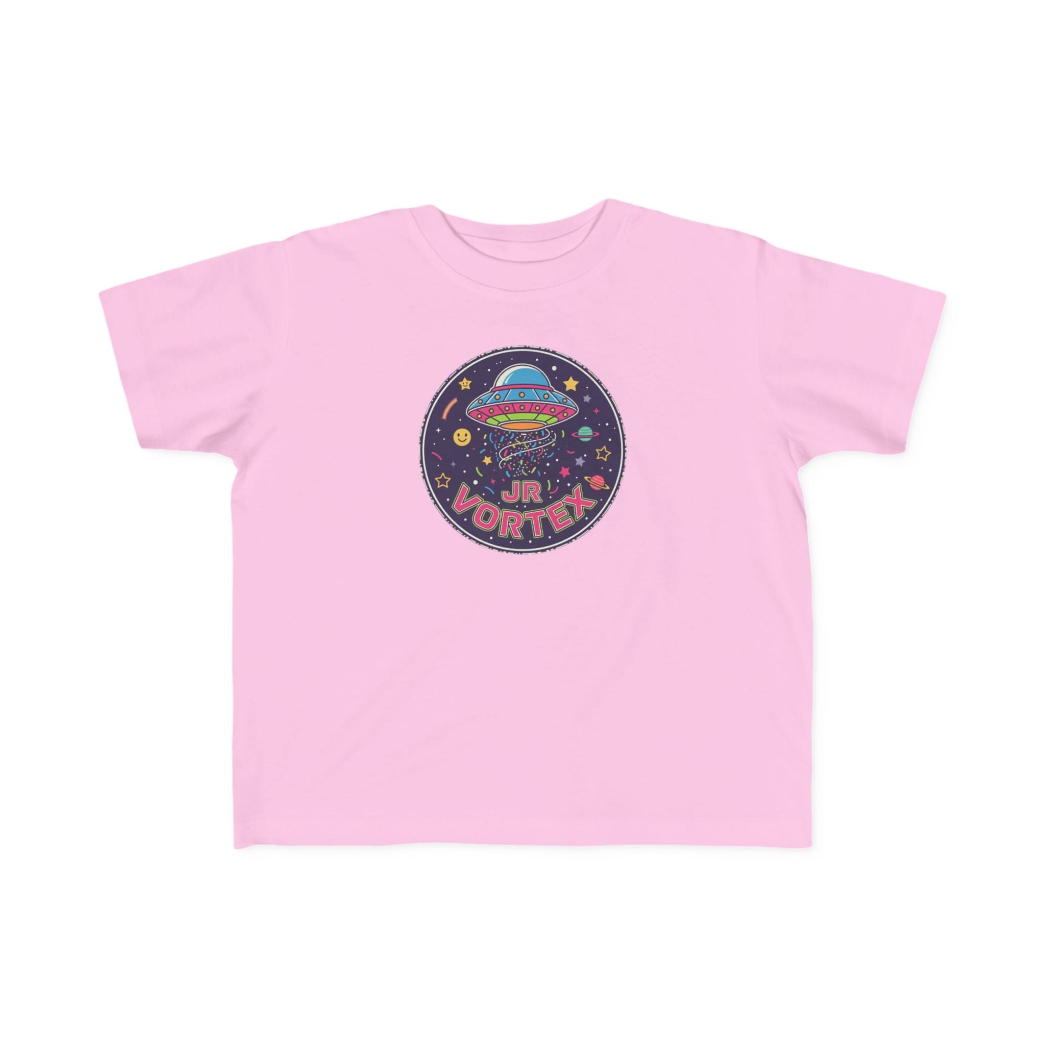 Toddler Tee — Colorful UFO "Out of This World" Space Graphic Printify