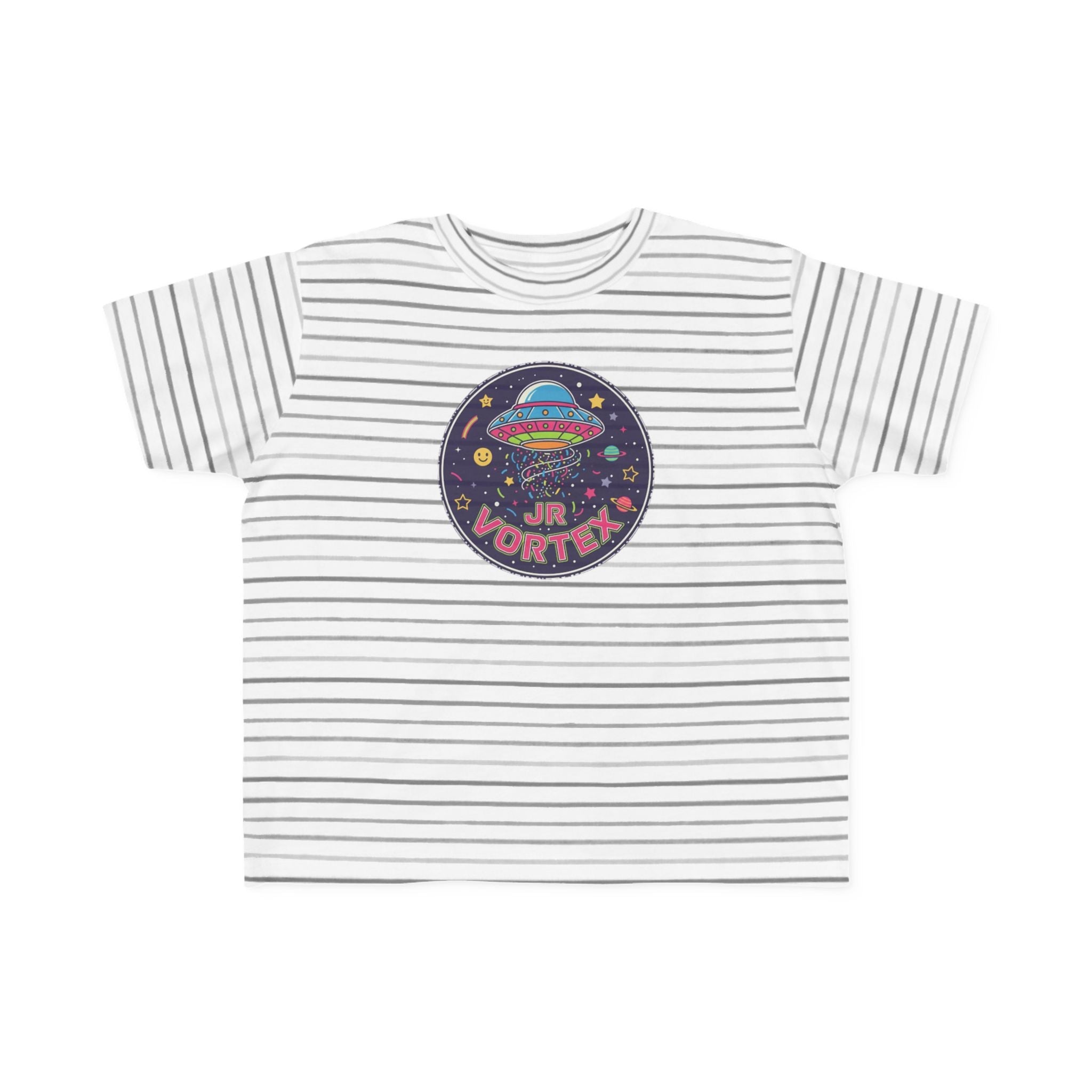 Toddler Tee — Colorful UFO "Out of This World" Space Graphic Printify