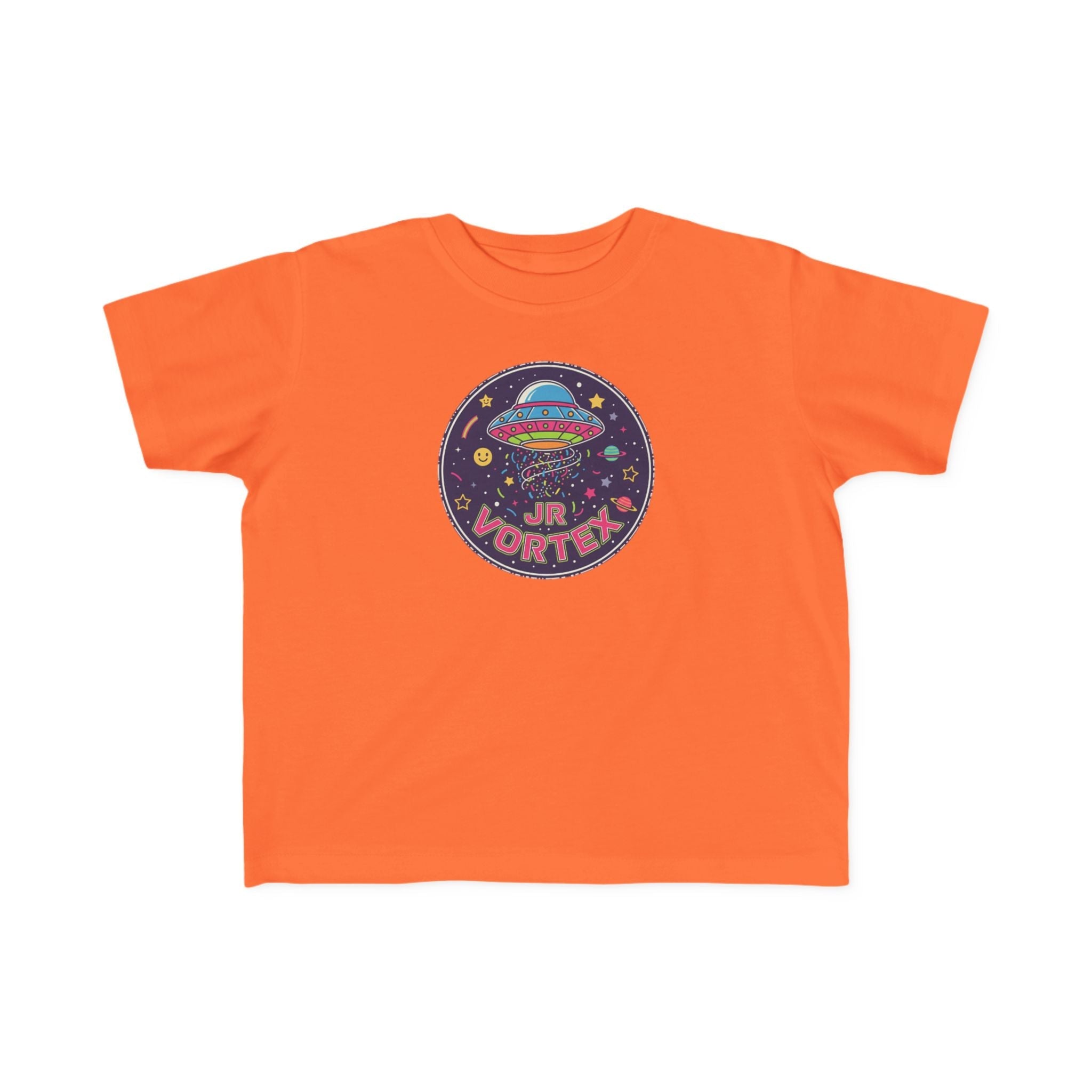 Toddler Tee — Colorful UFO "Out of This World" Space Graphic Printify