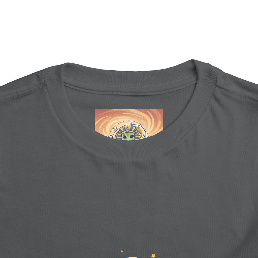 Toddler Tee — Cute Alien Pharaoh Graphic Shirt for Kids Printify