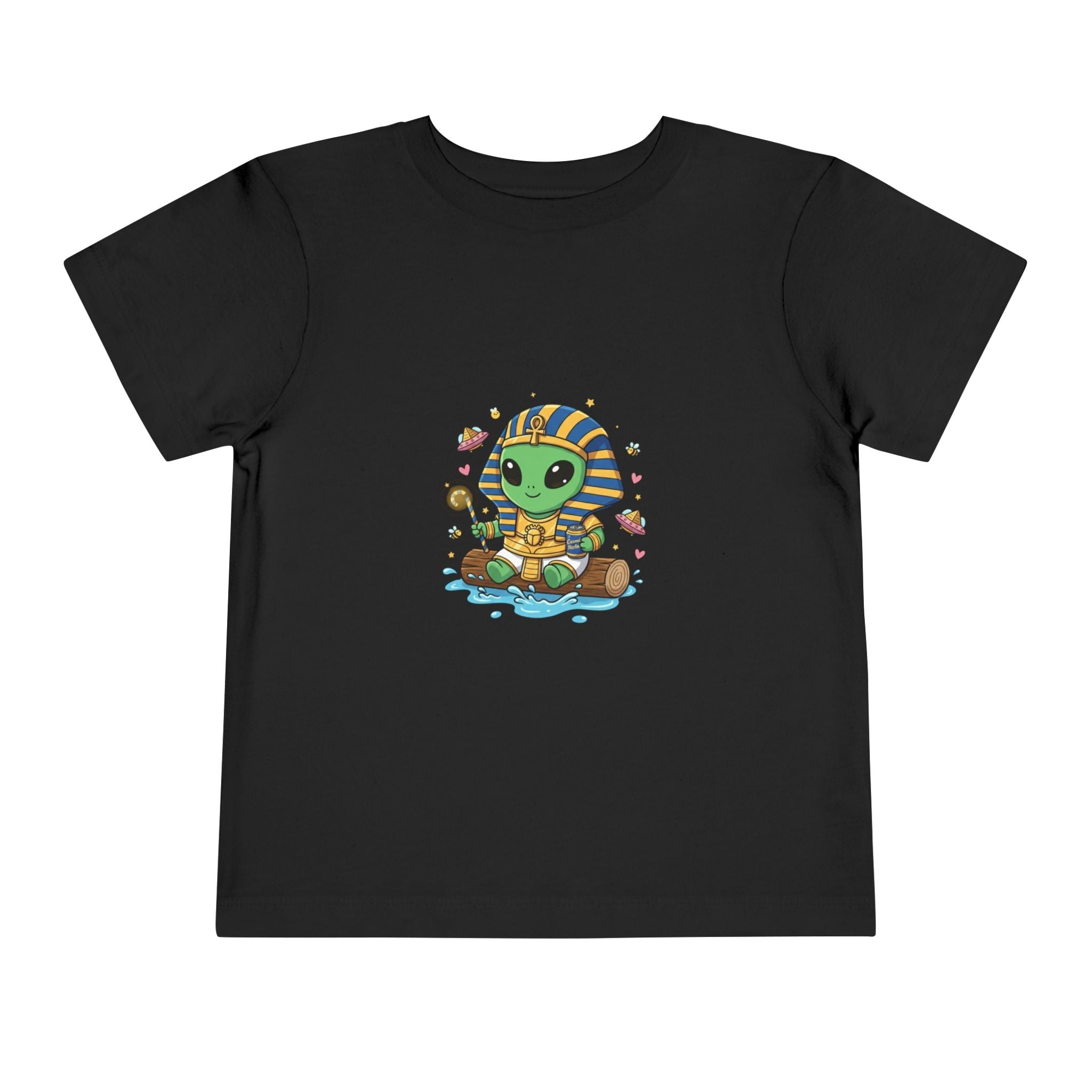 Toddler Tee — Cute Alien Pharaoh Graphic Shirt for Kids Printify